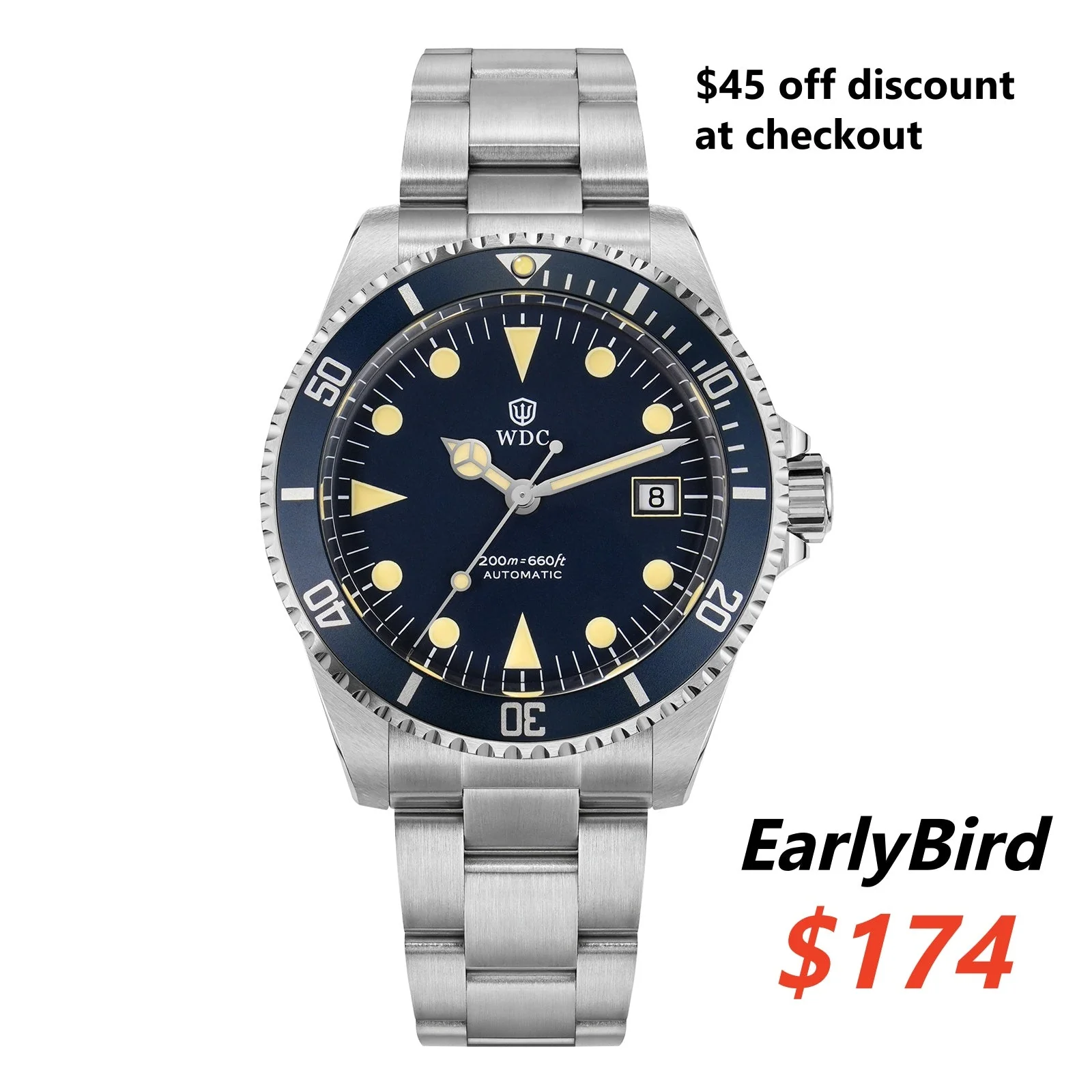 Watchdives WD5513P PT5000 Vintage Sub Watch - Image 3