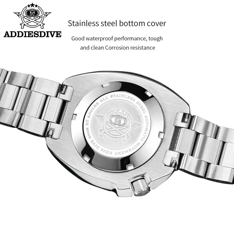 Addiesdive Captain Willard 6105 Homage Dive Watch Men - Image 11