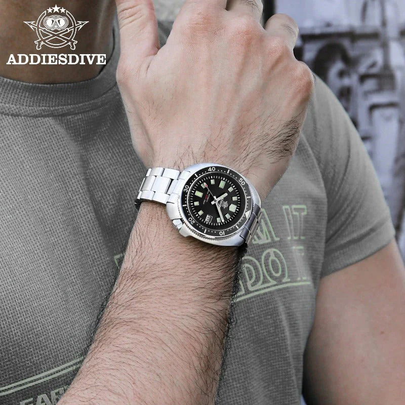 Addiesdive Captain Willard 6105 Homage Dive Watch Men - Image 7