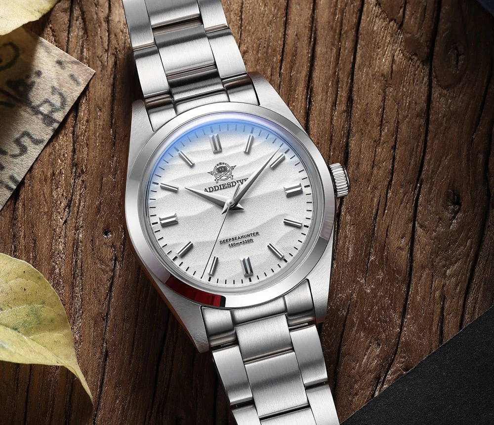 Addiesdive 36mm Sand Dial Quartz Watch AD2030 - Image 5