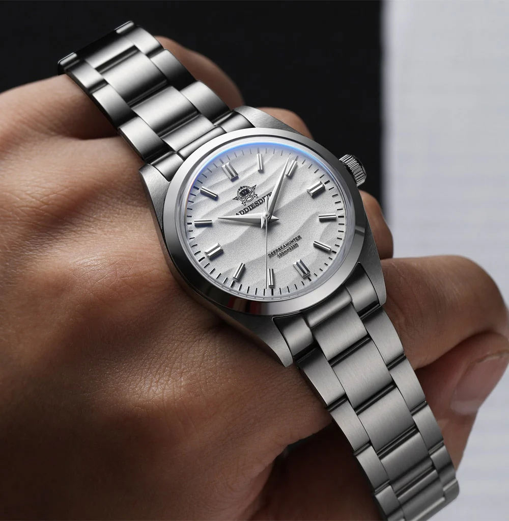 Addiesdive 36mm Sand Dial Quartz Watch AD2030 - Image 12