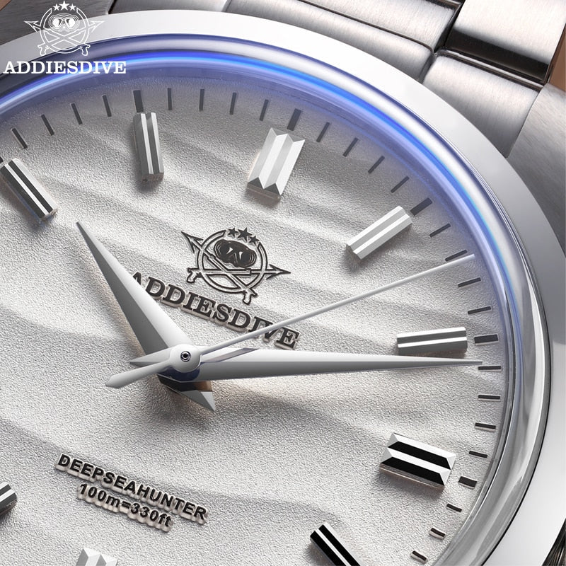 Addiesdive 36mm Sand Dial Quartz Watch AD2030 - Image 5