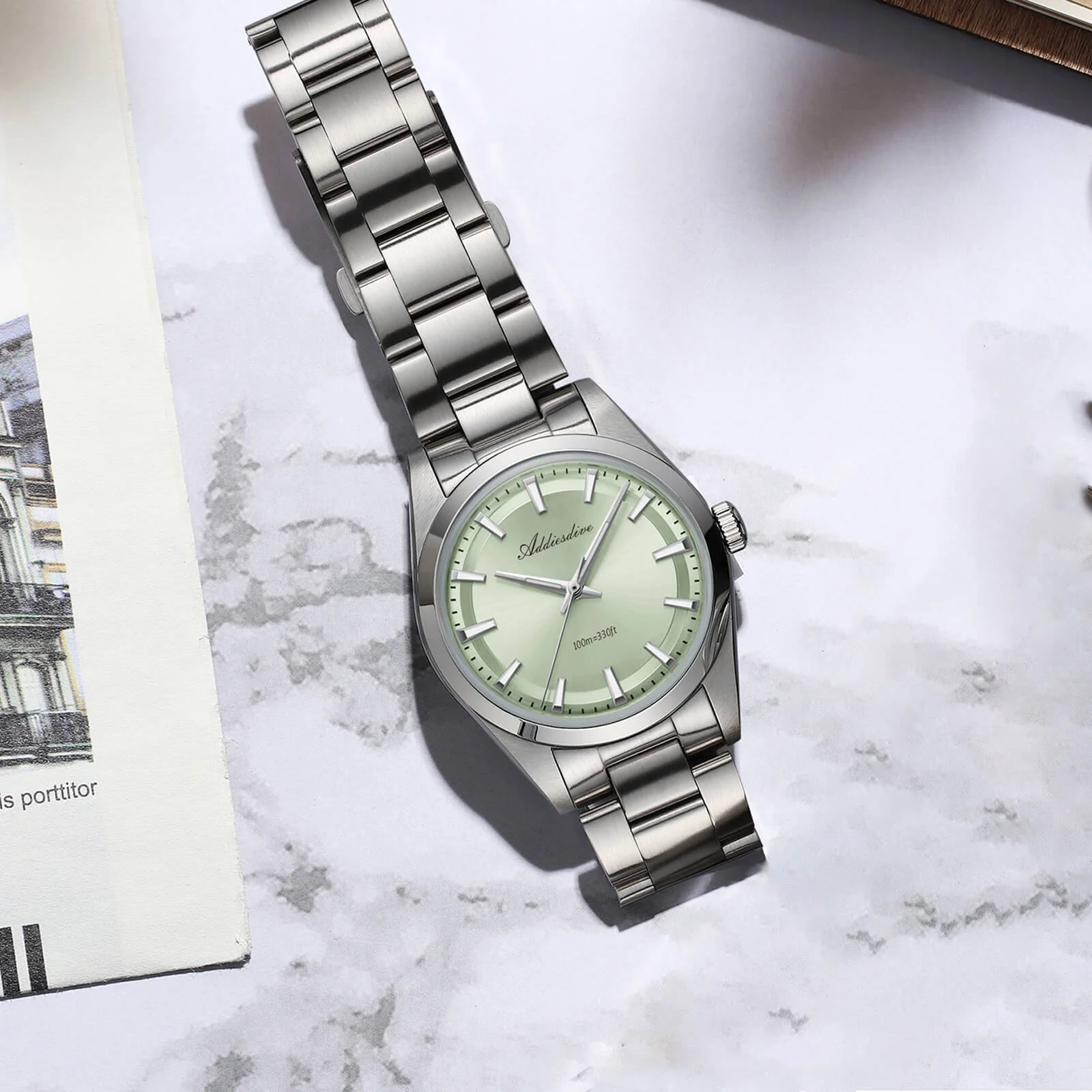 ★New Year Sale★Addiesdive 36mm VH31 Quartz Watch AD2066 - Image 5