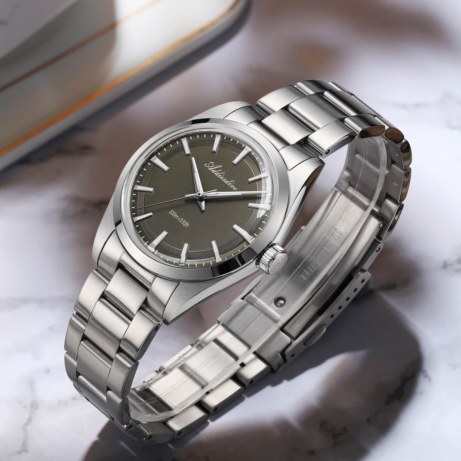 ★New Year Sale★Addiesdive 36mm VH31 Quartz Watch AD2066 - Image 8