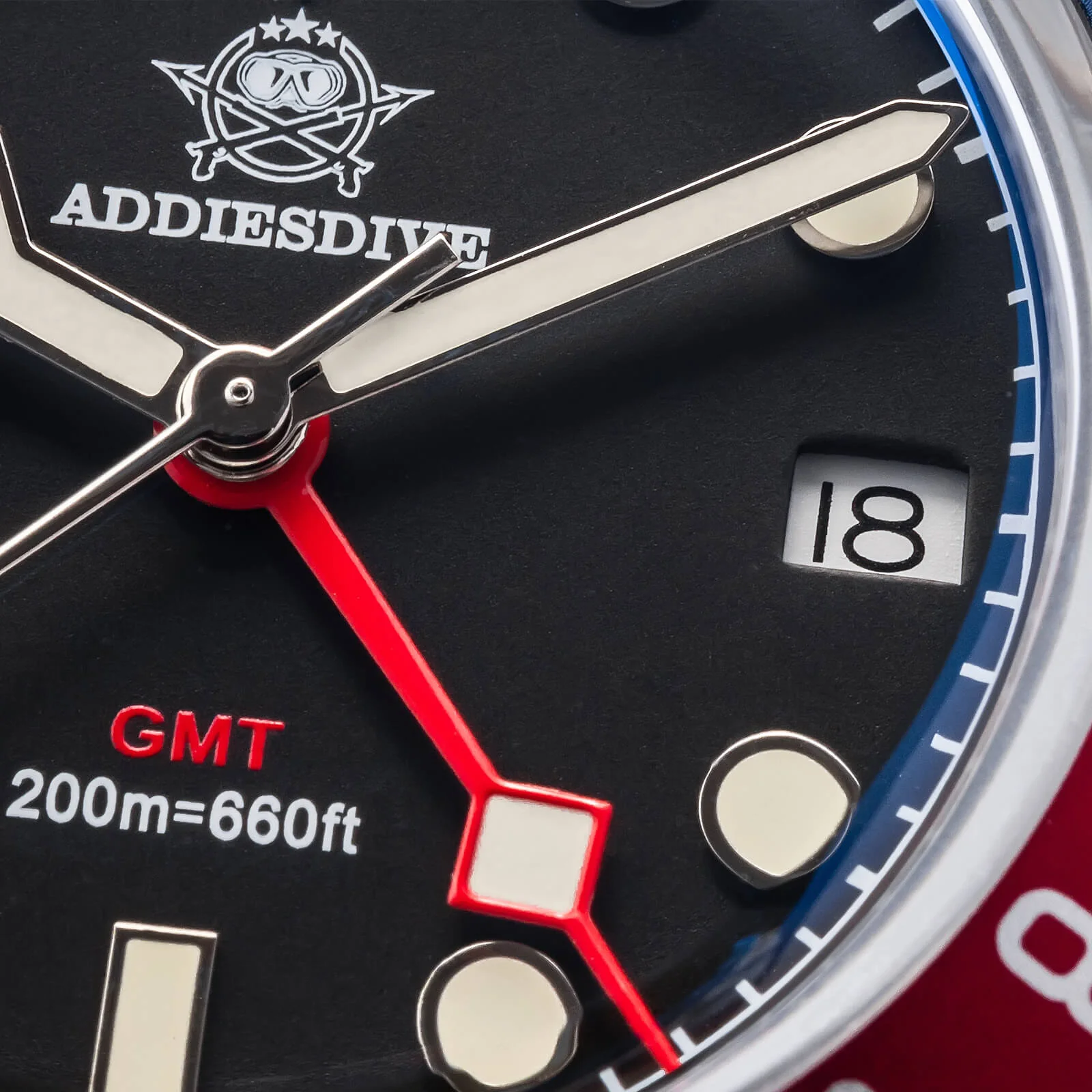 ADDIESDIVE 39mm BB58 GMT Quartz Watch AD2044 - Image 9