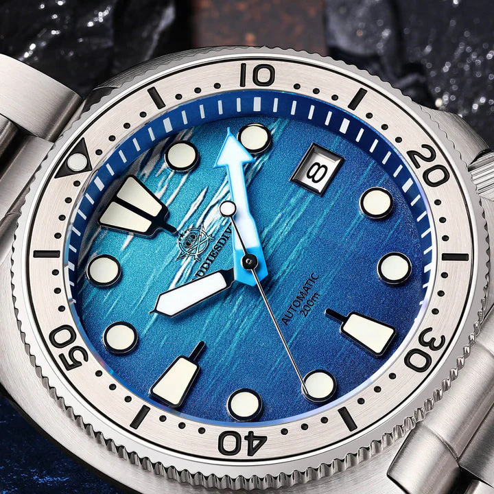 Addiesdive 3D Deep Sea Turtle Dial Dive Watch AD2045 - Image 5