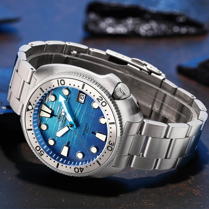 Addiesdive 3D Deep Sea Turtle Dial Dive Watch AD2045 - Image 7