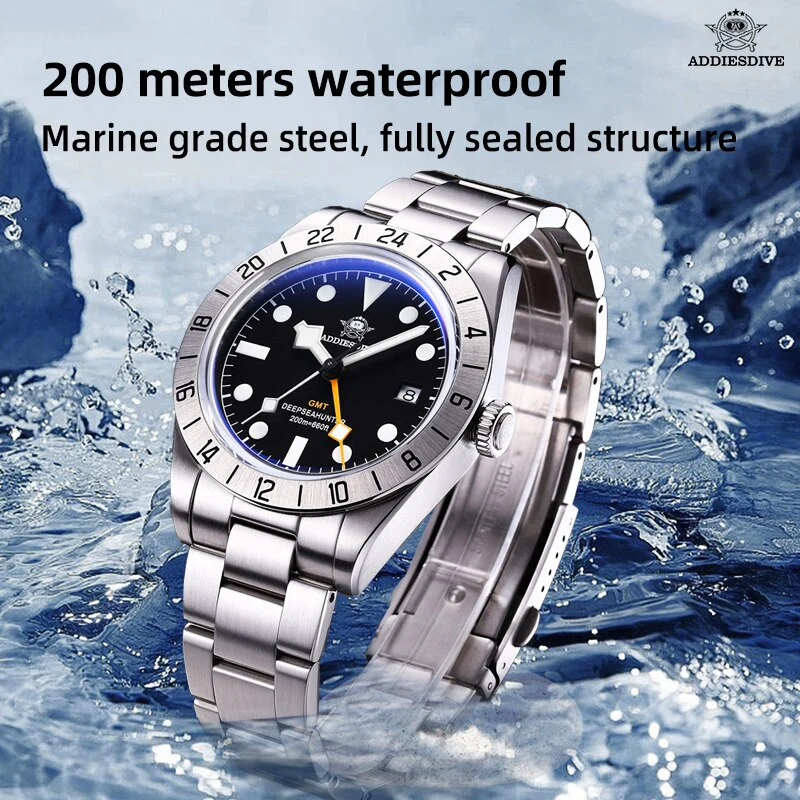 Addiesdive Retro BB GMT Quartz Watch - Image 10