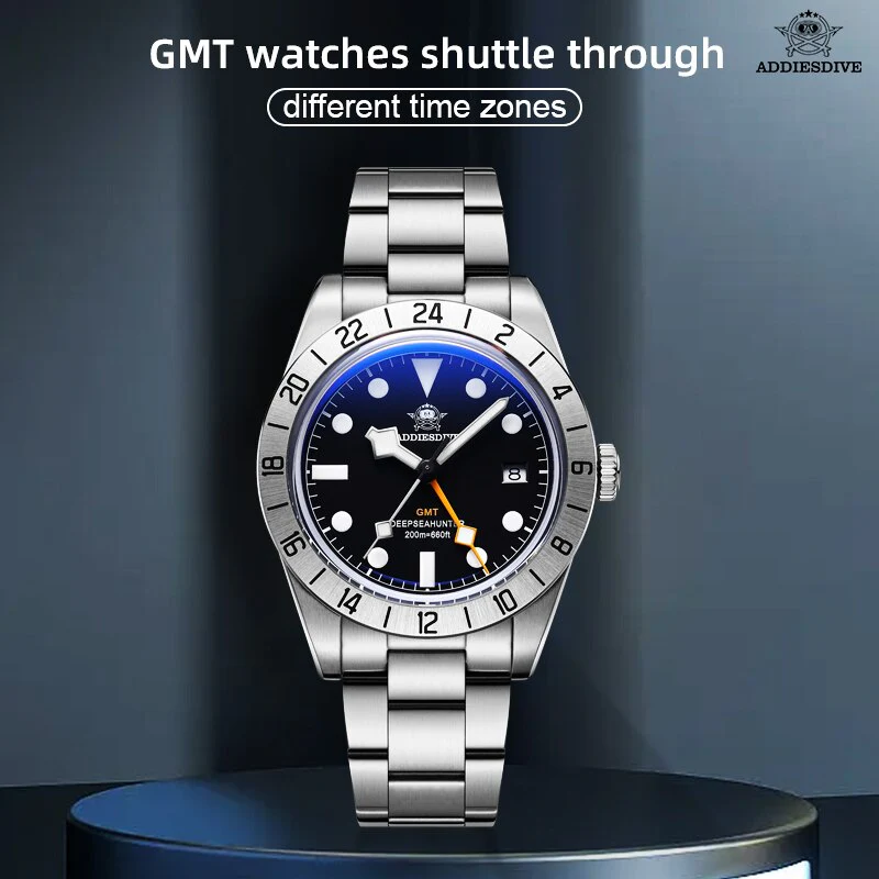 Addiesdive Retro BB GMT Quartz Watch - Image 12