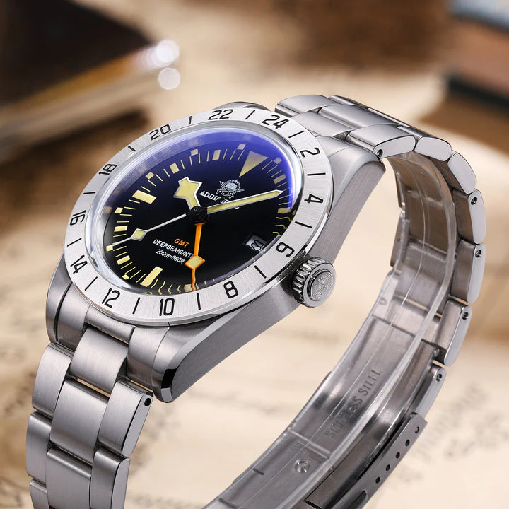 Addiesdive Retro BB GMT Quartz Watch - Image 13