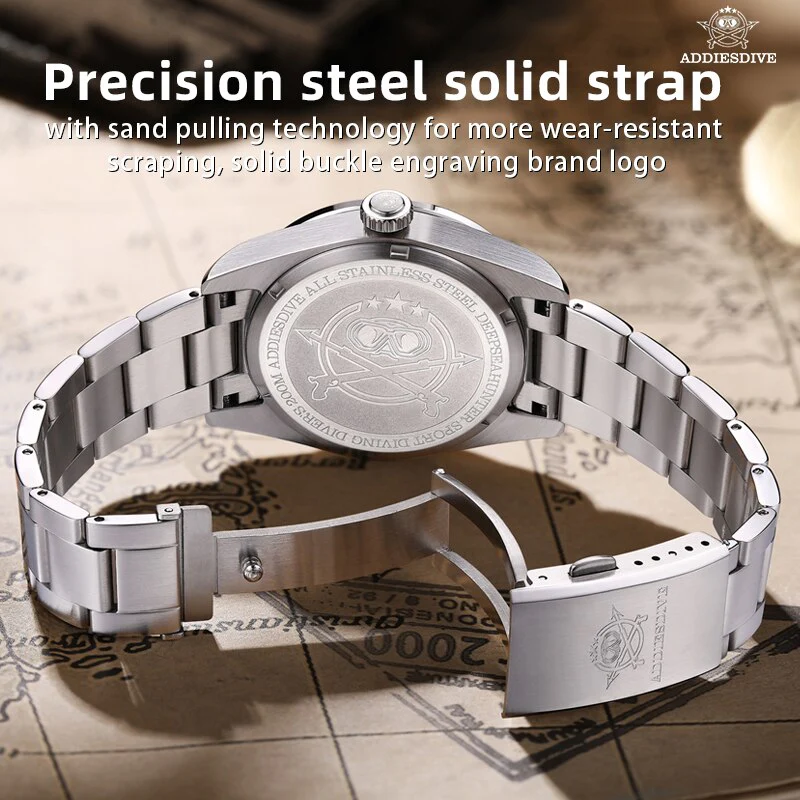 Addiesdive Retro BB GMT Quartz Watch - Image 9