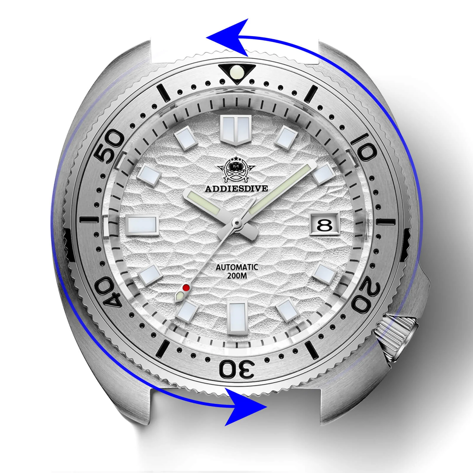Addiesdive Water Ripple 6105 Dive Watch AD2117 - Image 4