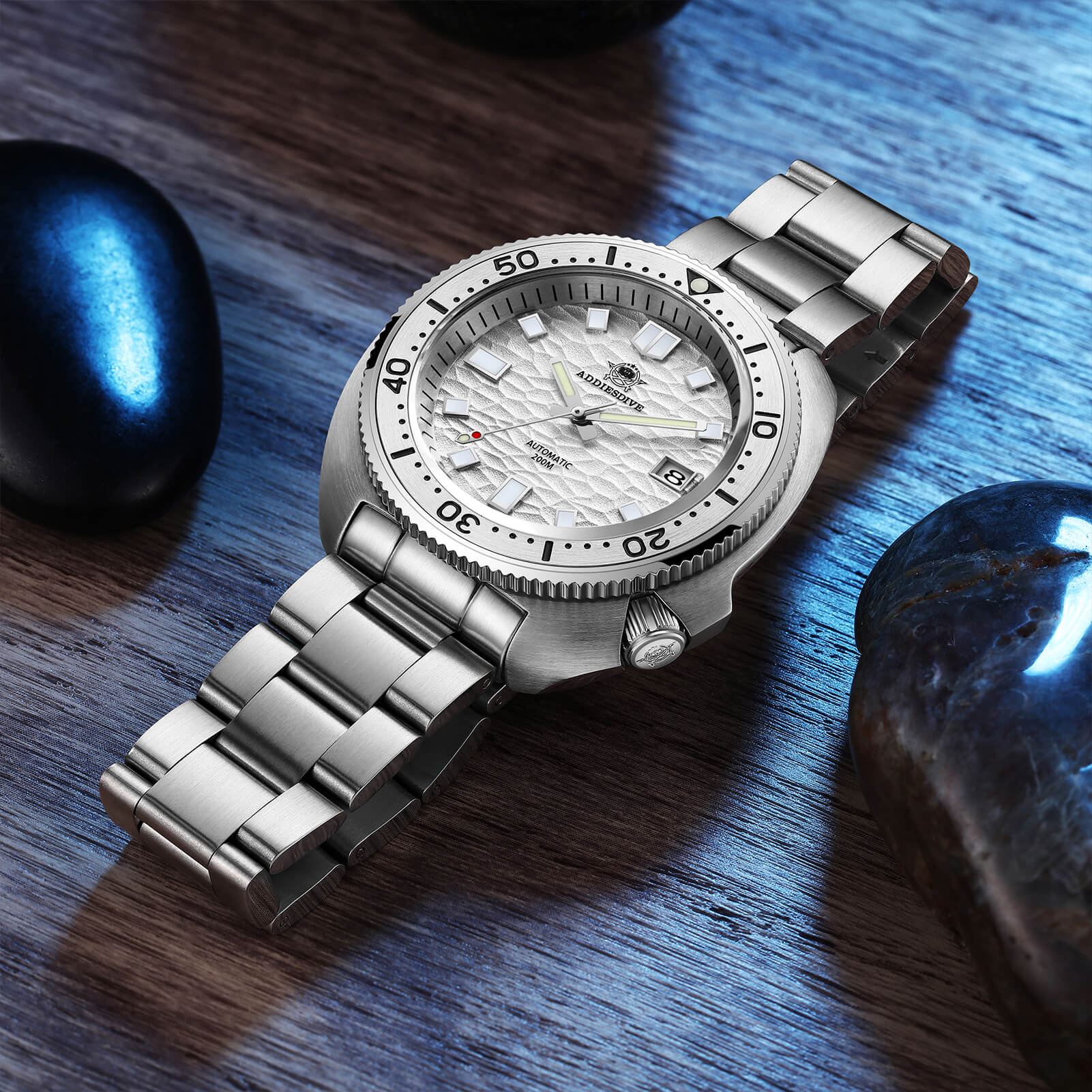 Addiesdive Water Ripple 6105 Dive Watch AD2117 - Image 7