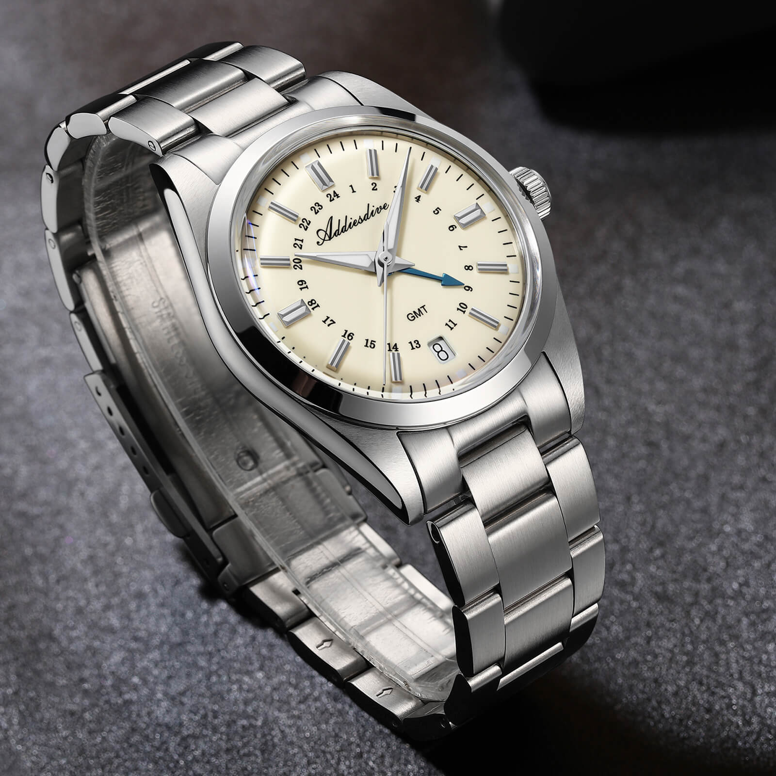Addiesdive Elegance Collection GMT Quartz Watch AD2065 - Image 3