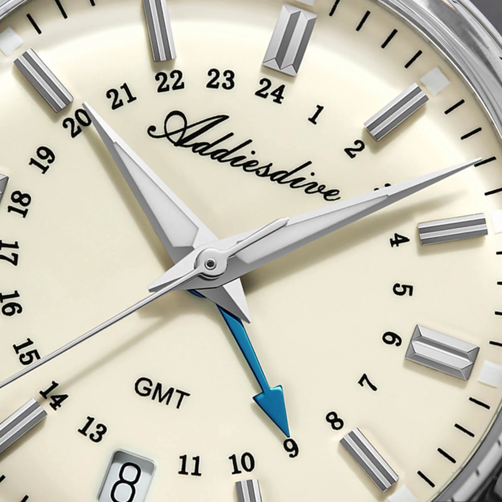 Addiesdive Elegance Collection GMT Quartz Watch AD2065 - Image 7