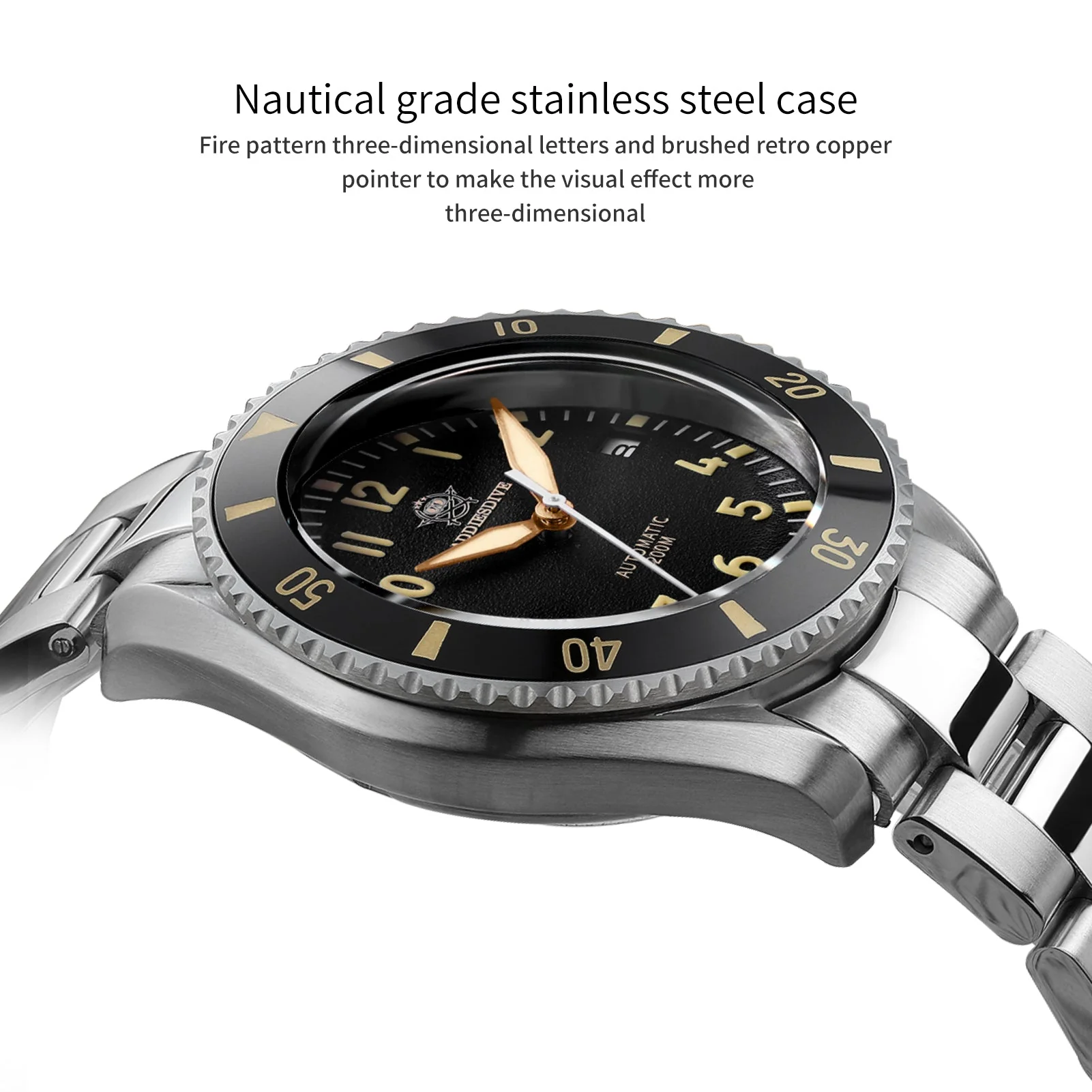 Addiesdive 40mm Dive Watch Automatic Watch - Image 3