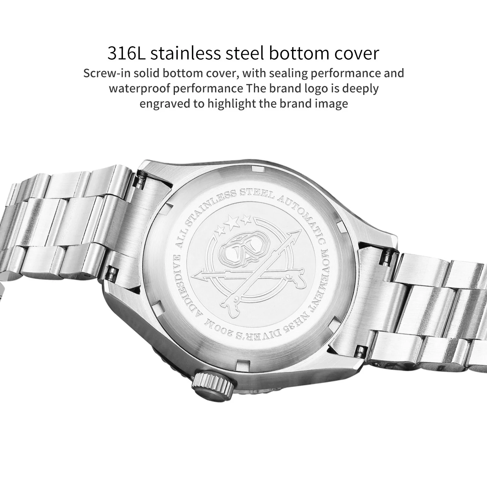 Addiesdive 40mm Dive Watch Automatic Watch - Image 7