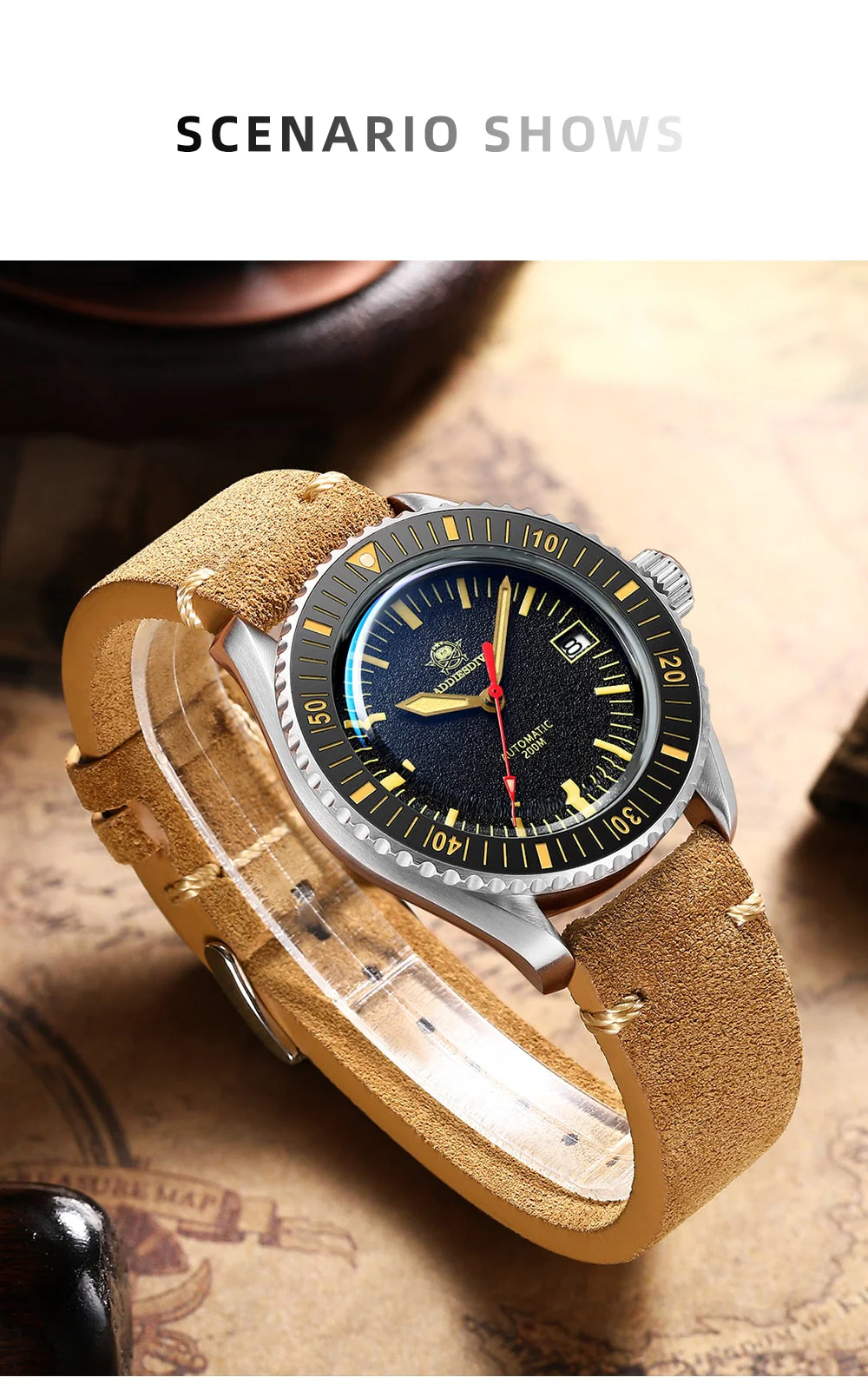 Addiesdive Pot Cover Diver Watch AD2105 - Image 11
