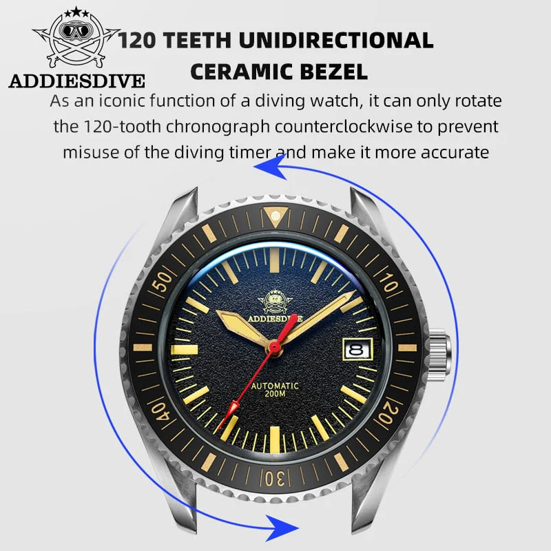 Addiesdive Pot Cover Diver Watch AD2105 - Image 4