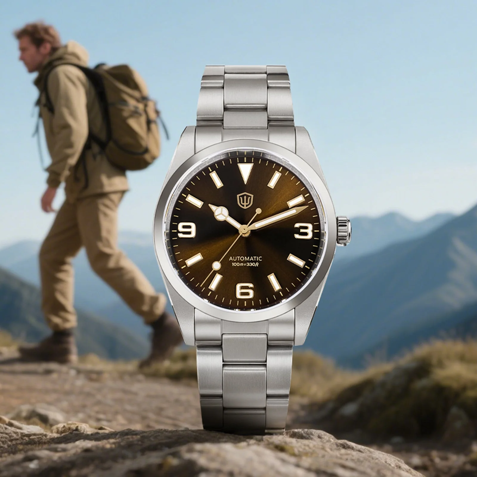 Watchdives WD6610 37mm 9015 Automatic Explore Men Watch - Image 4