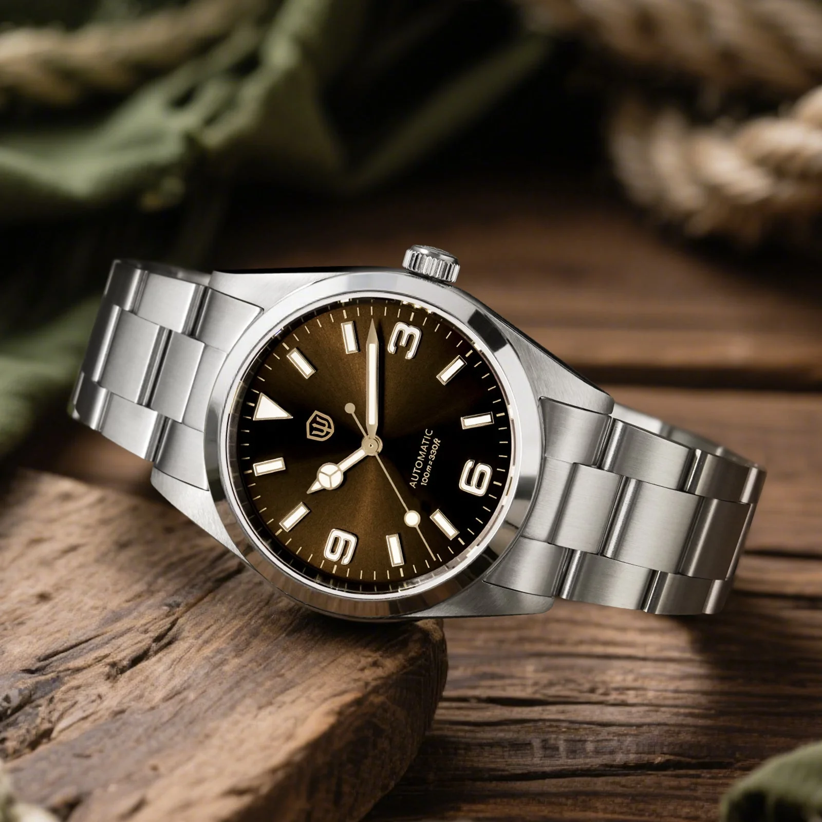 Watchdives WD6610 37mm 9015 Automatic Explore Men Watch - Image 5