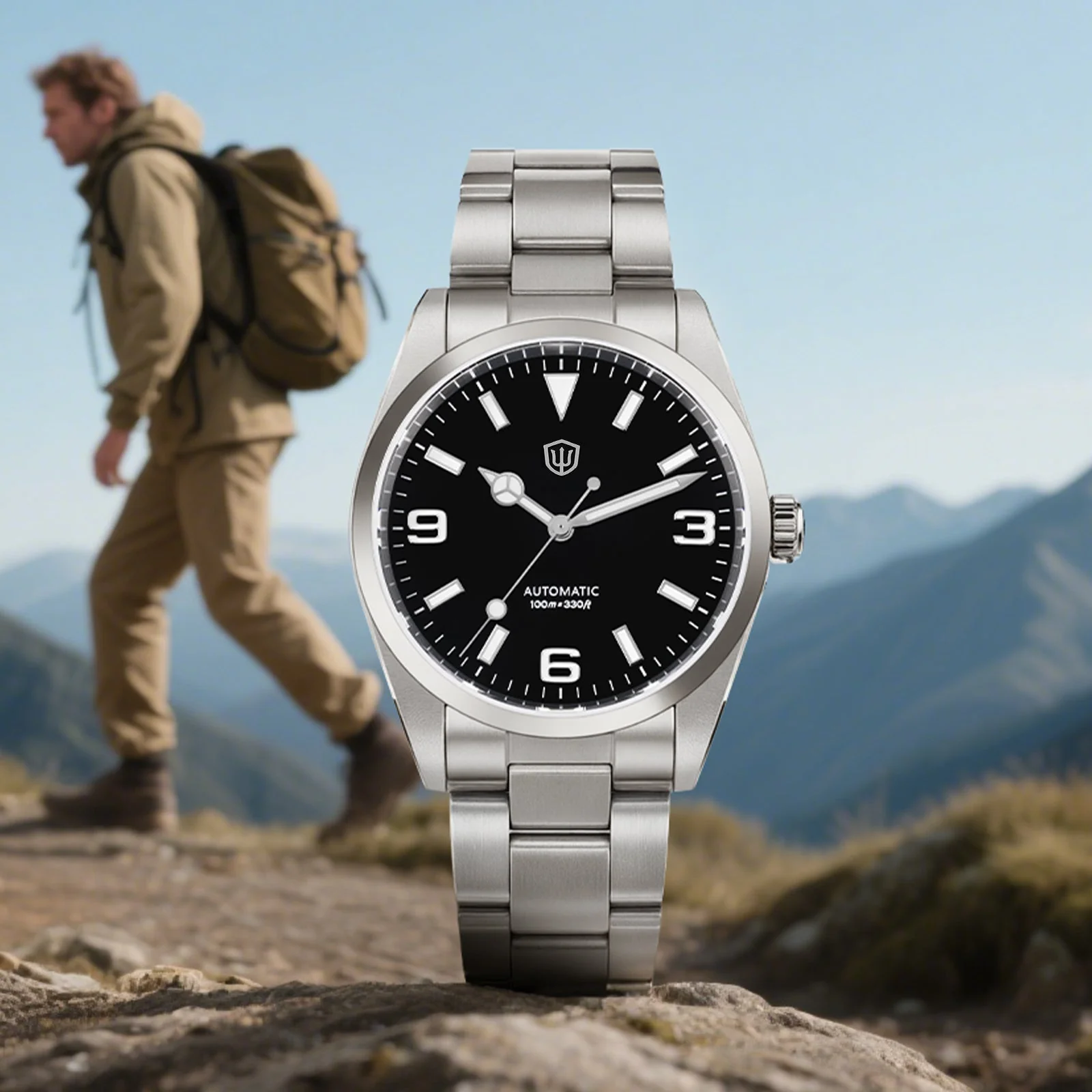 Watchdives WD6610 37mm 9015 Automatic Explore Men Watch - Image 6