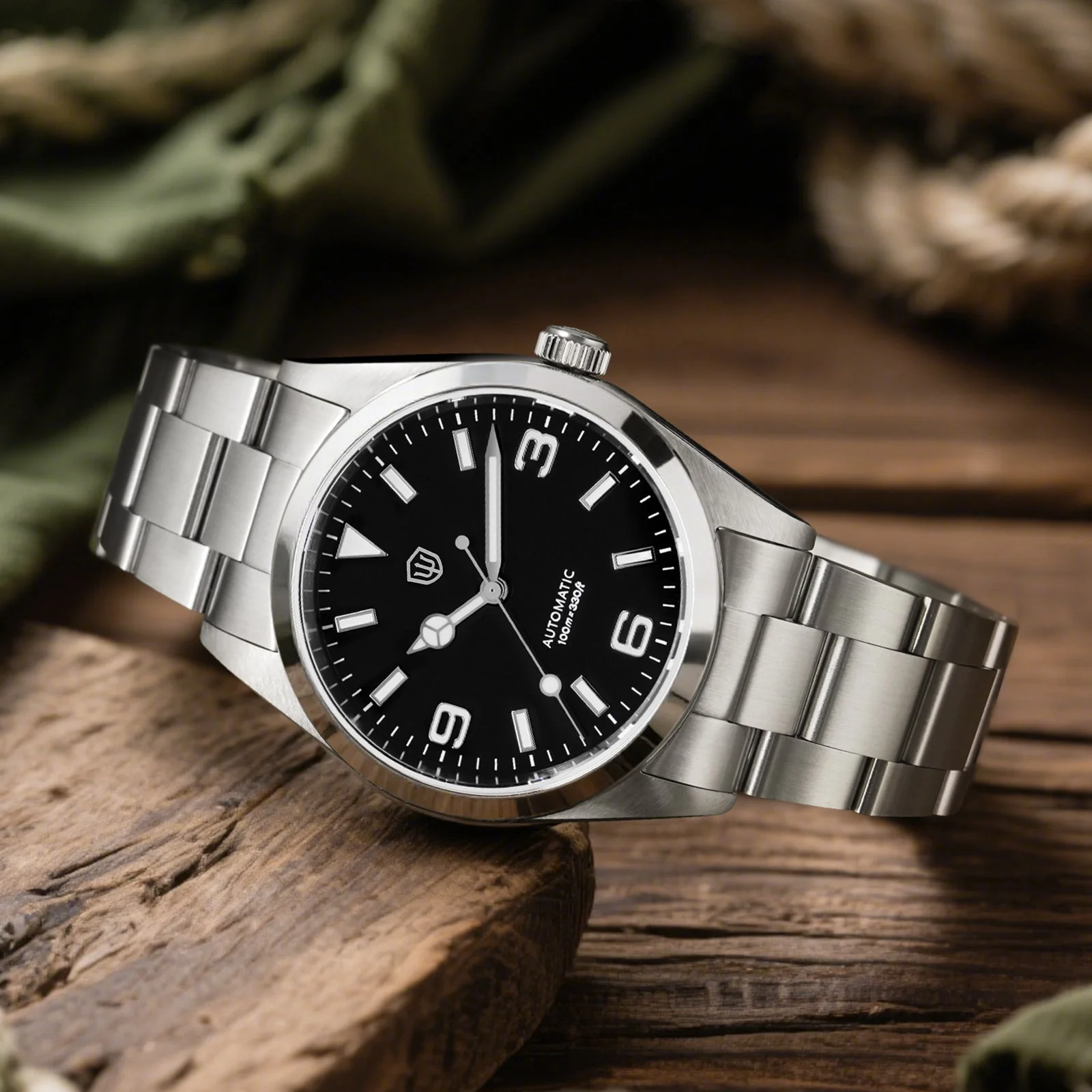 Watchdives WD6610 37mm 9015 Automatic Explore Men Watch - Image 7