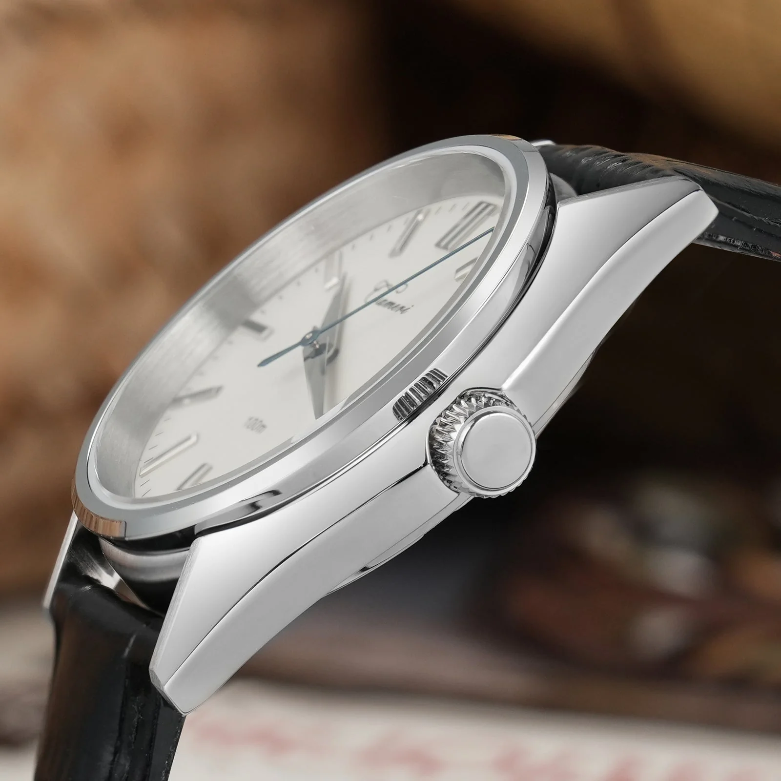 Chameri 37mm VH31 Sweep Second Quartz Watch GS04 - Image 10