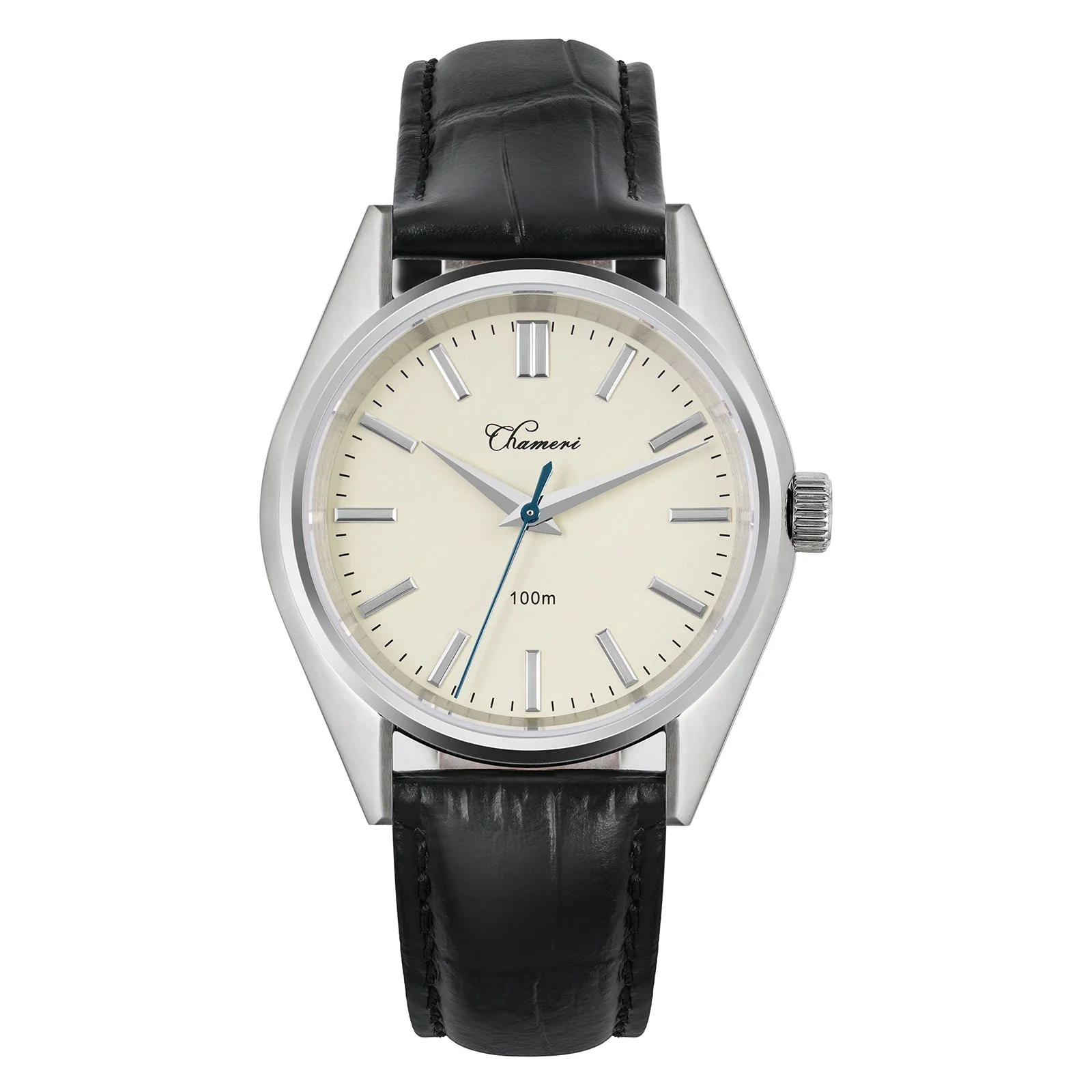 Chameri 37mm VH31 Sweep Second Quartz Watch GS04 - Image 11
