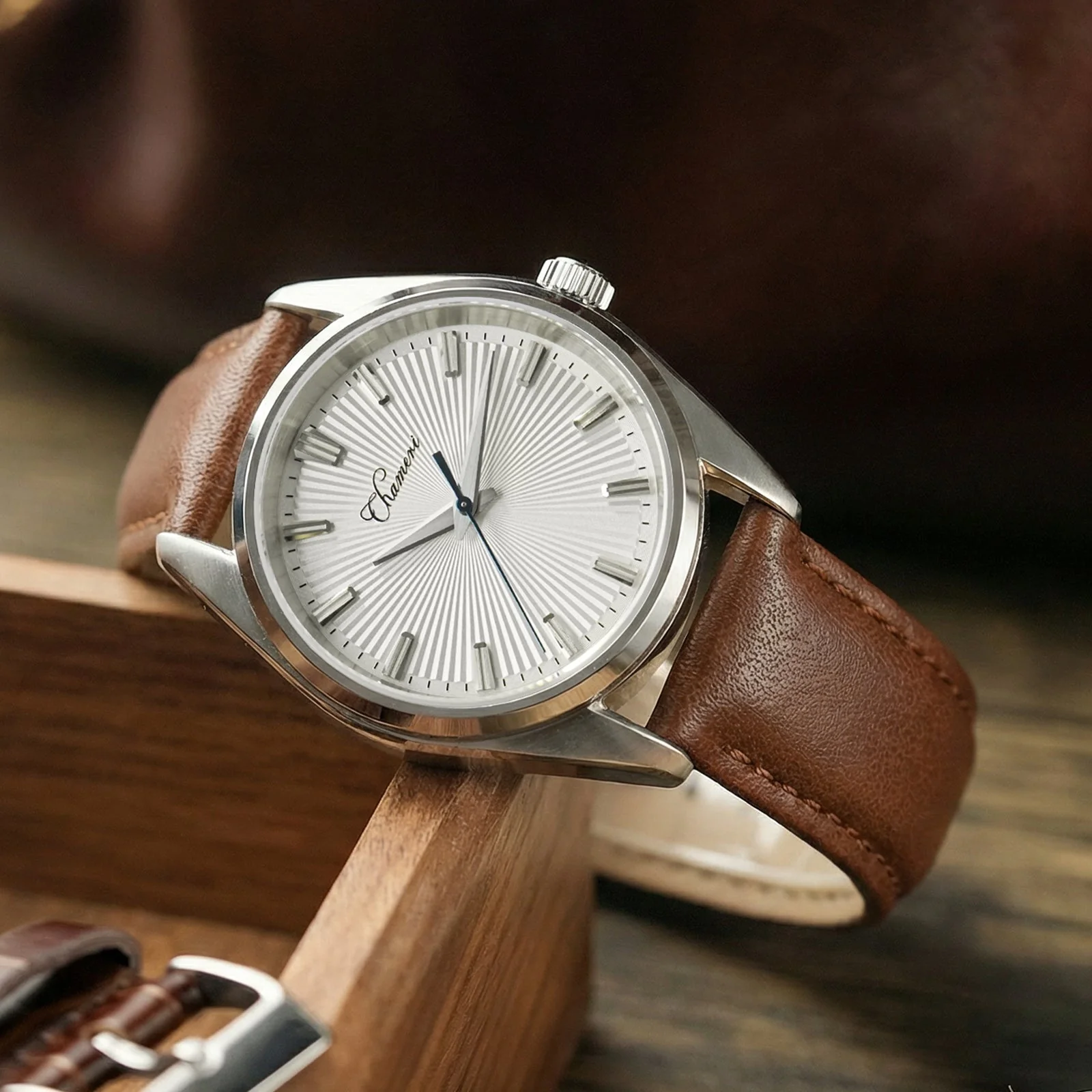 Chameri 40mm VH31 Quartz Sweep Second Watch GS05 - Image 16