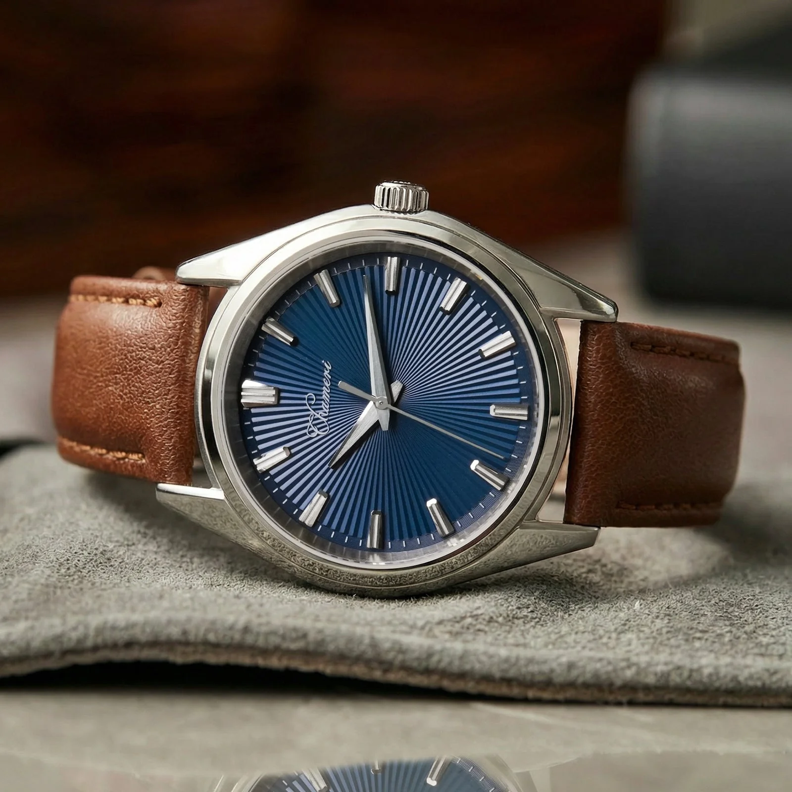 Chameri 40mm VH31 Quartz Sweep Second Watch GS05 - Image 5