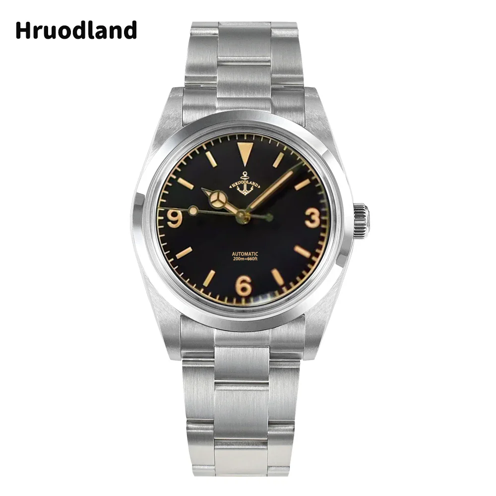 Hruodland 36mm NH38 Vintage Men Watch F029 - Image 29