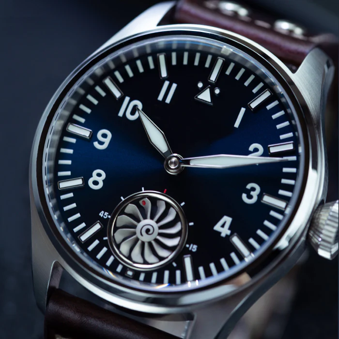 Hruodland 43mm ST3620 Mechanical Men Watch F016 - Image 5