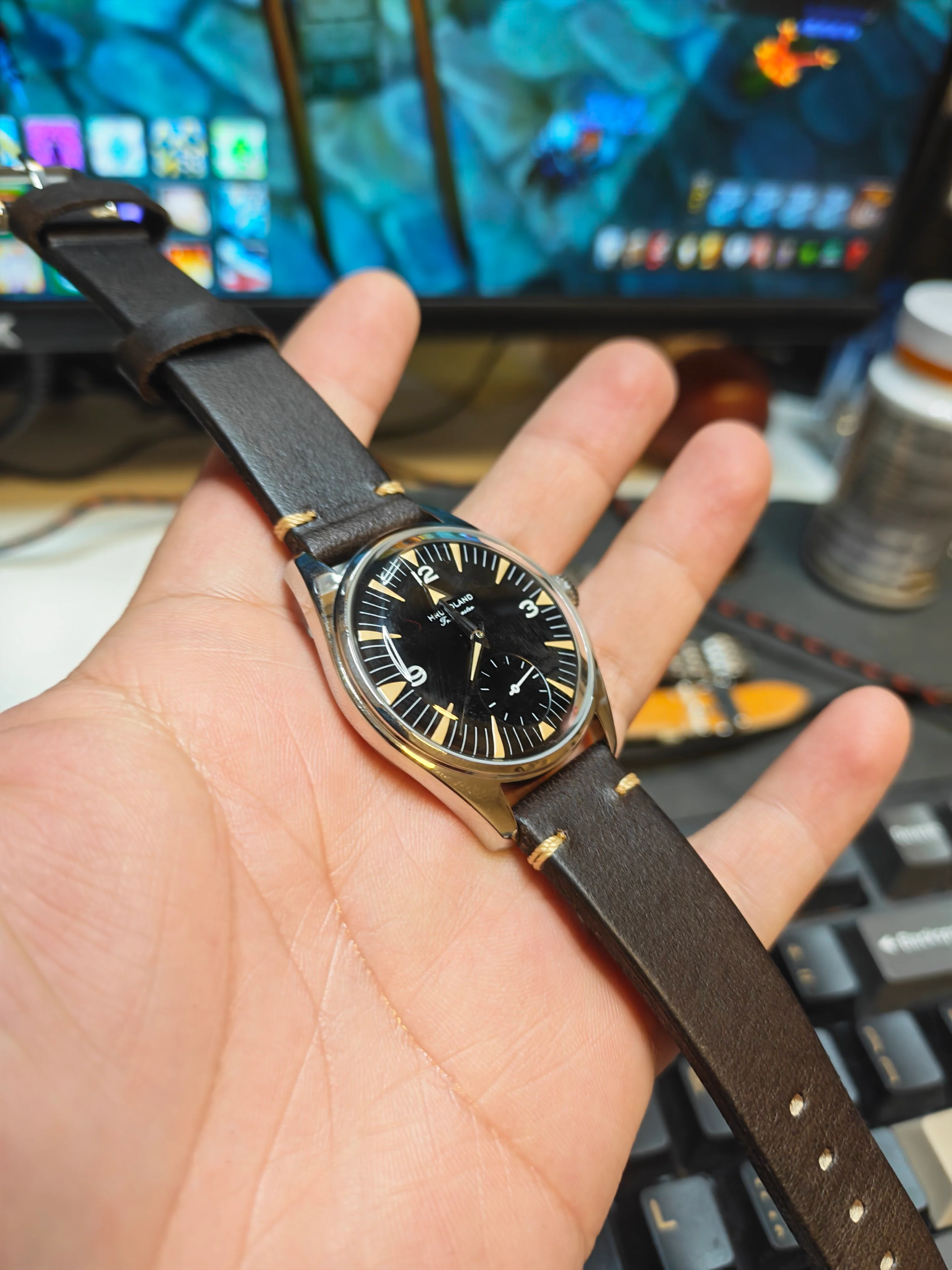Hruodland 36mm VD78 Pilot Watch F032 - Image 16