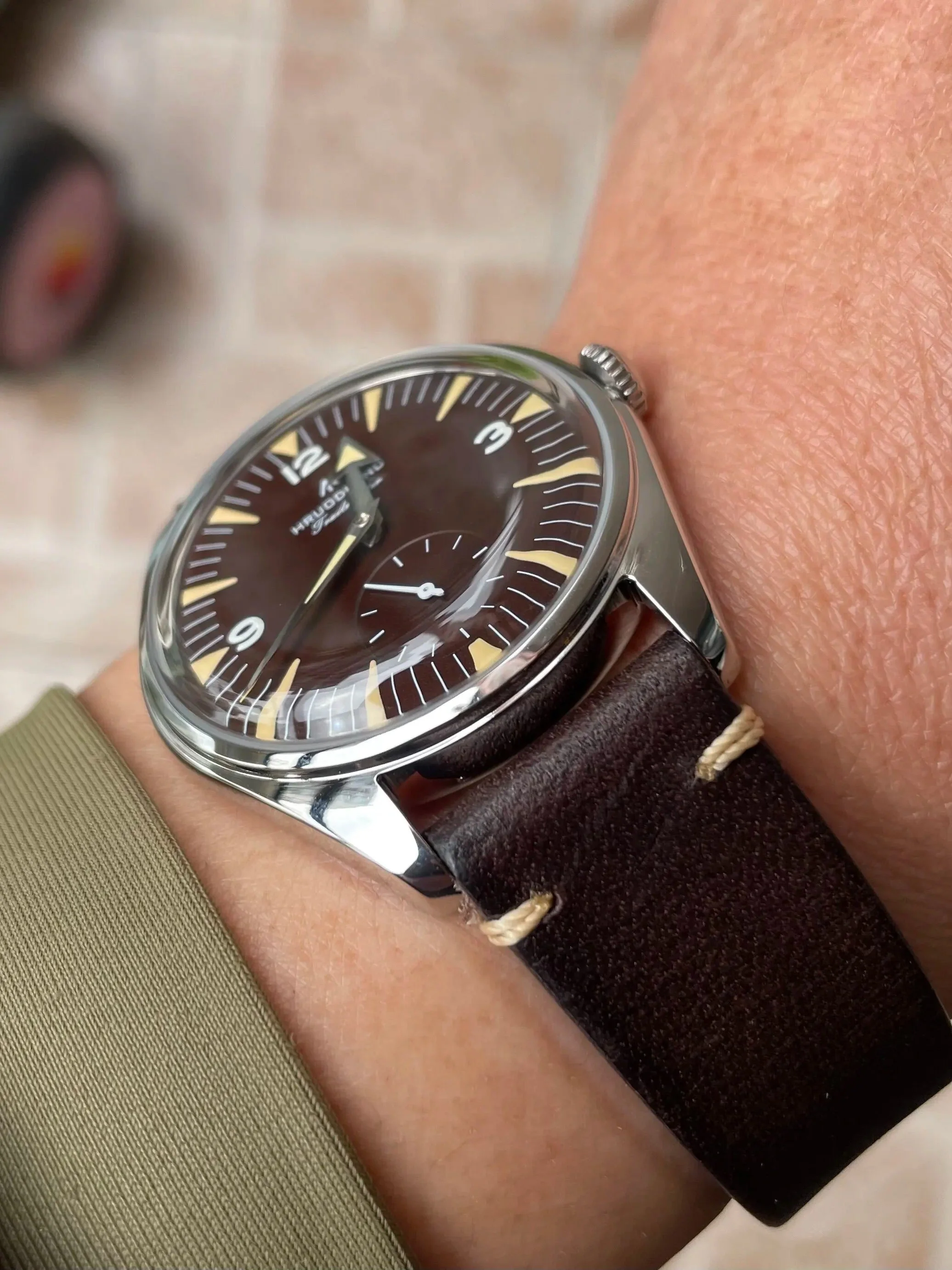 Hruodland 36mm Vintage VD78 Men Watch F033 - Image 3