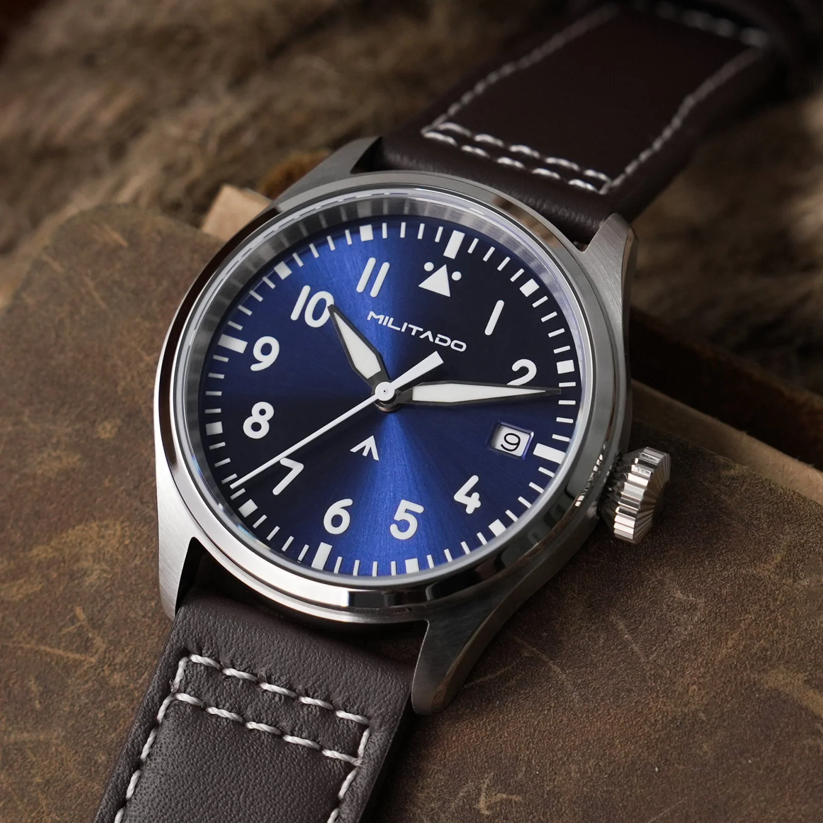 Militado 37mm Pilot Watch ML21 - Image 15