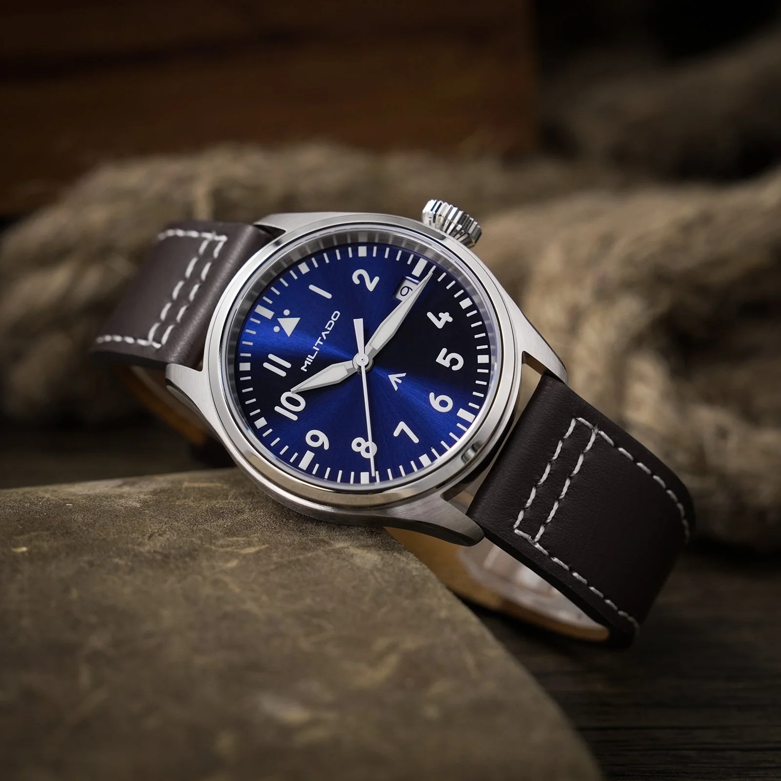 Militado 37mm Pilot Watch ML21 - Image 16
