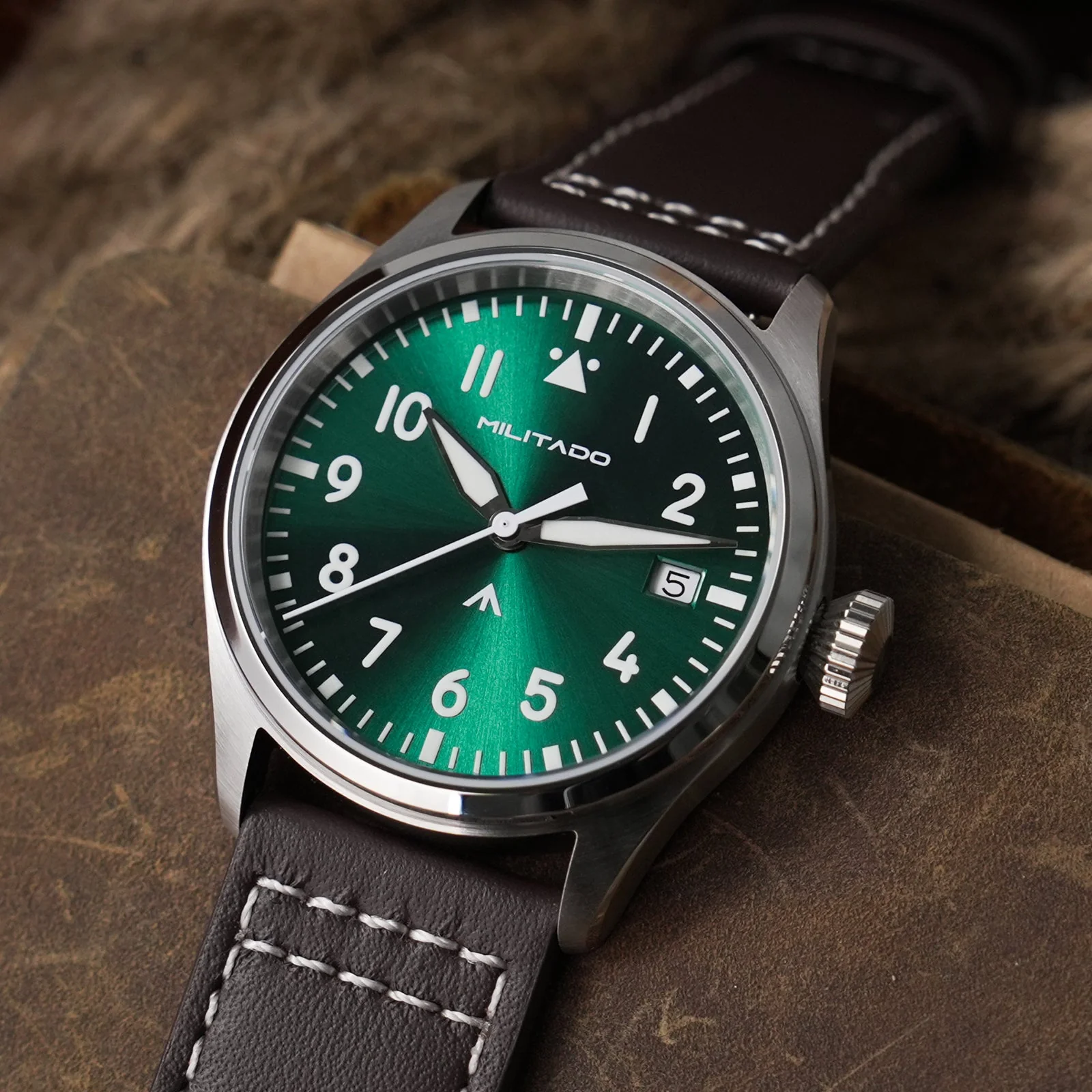 Militado 37mm Pilot Watch ML21 - Image 18