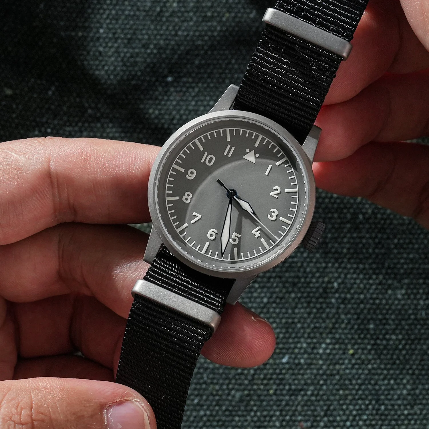 Militado 37mm Sapphire Crystal Retro Flieger Pilot Watch Ml10 V2 - Image 10