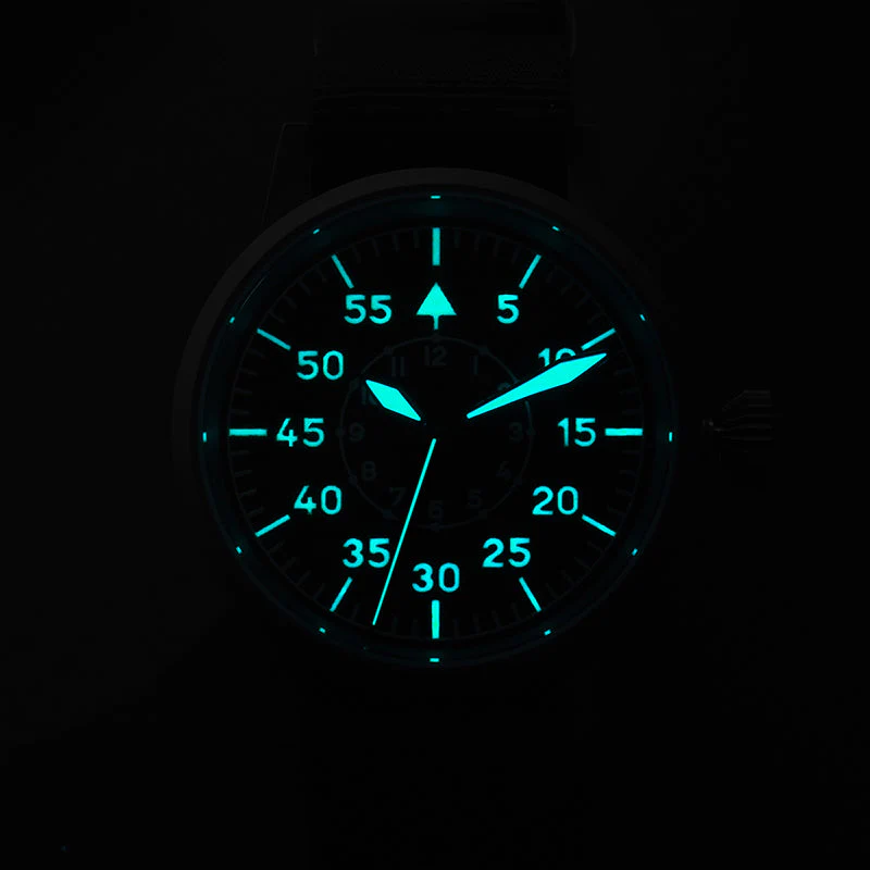 Militado 37mm Sapphire Crystal Retro Flieger Pilot Watch Ml10 V2 - Image 22
