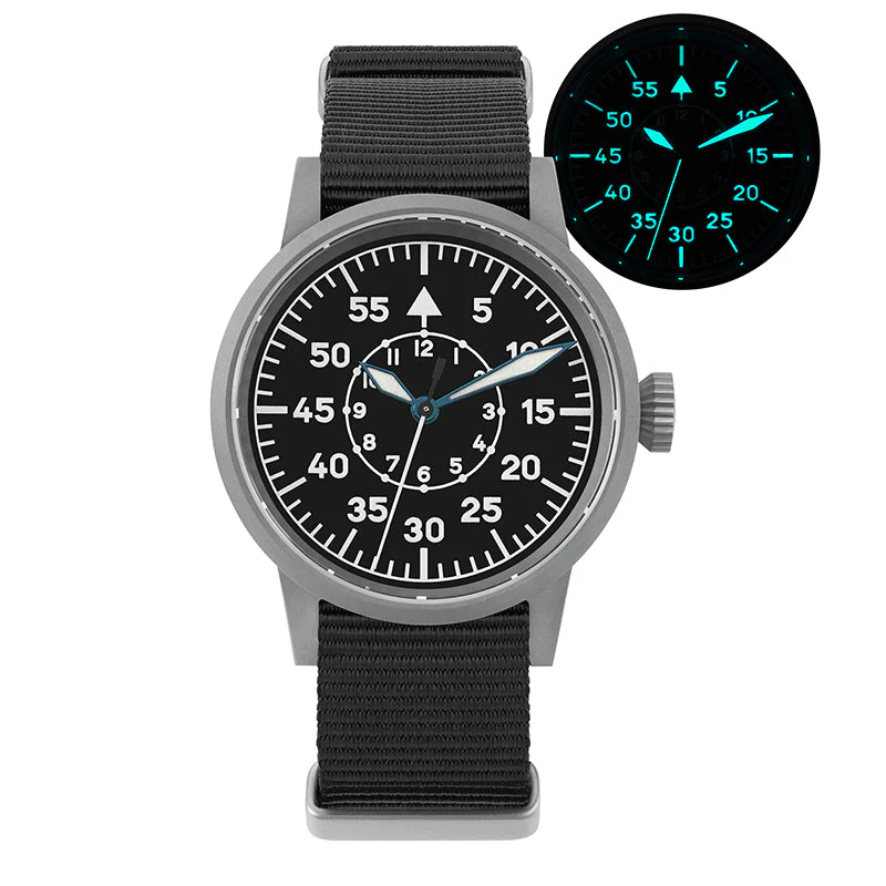 Militado 37mm Sapphire Crystal Retro Flieger Pilot Watch Ml10 V2 - Image 27