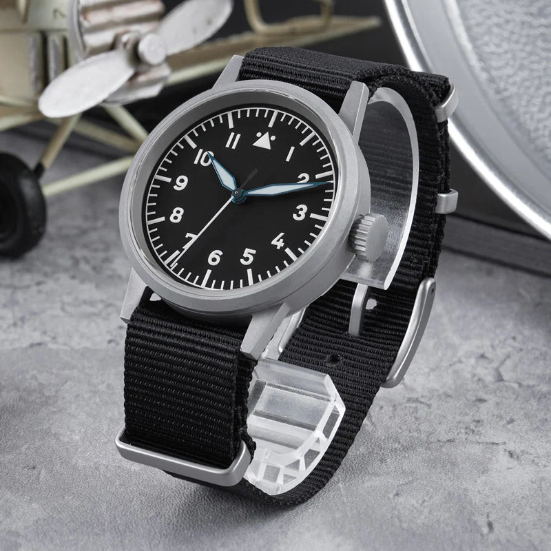 Militado 37mm Sapphire Crystal Retro Flieger Pilot Watch Ml10 V2 - Image 37