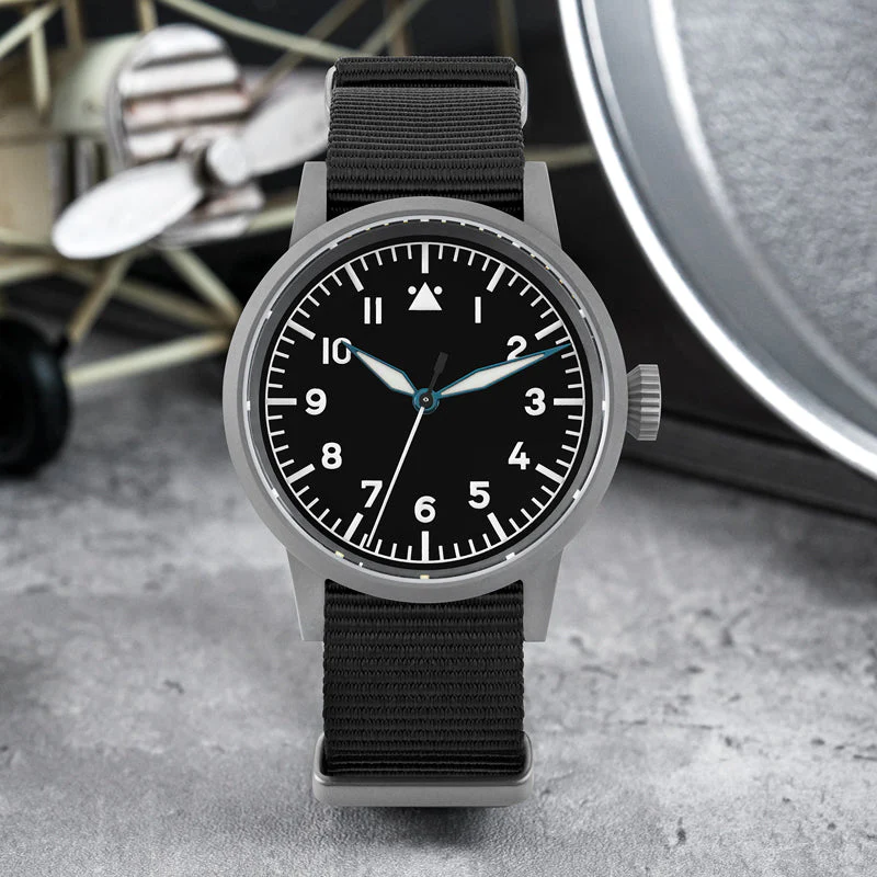 Militado 37mm Sapphire Crystal Retro Flieger Pilot Watch Ml10 V2 - Image 38