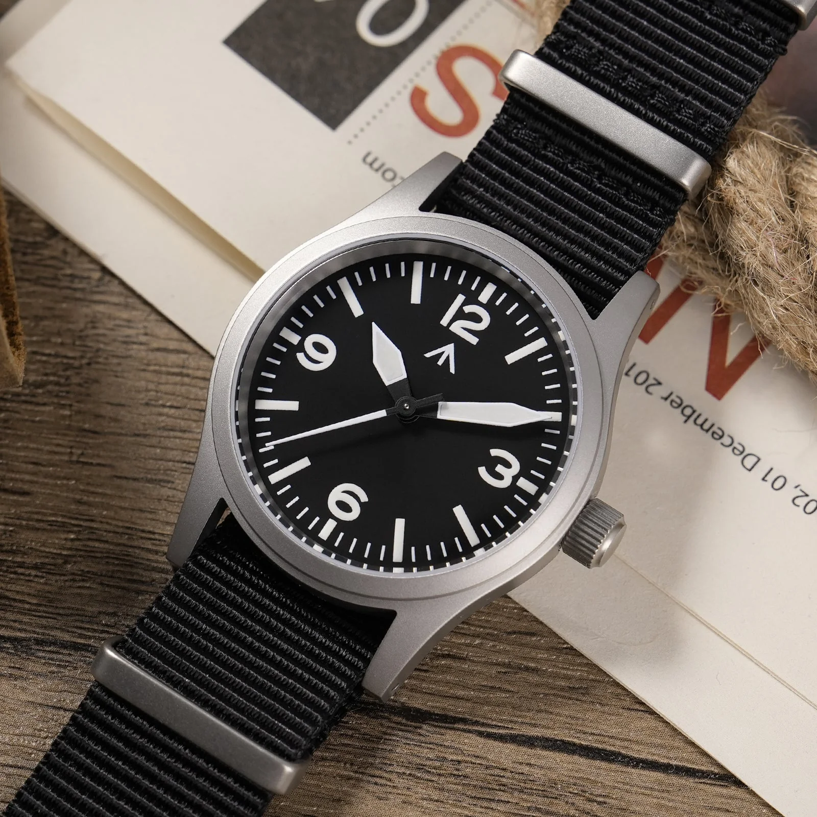 Militado 38mm Field Watch ML05 369 Dial - Image 4