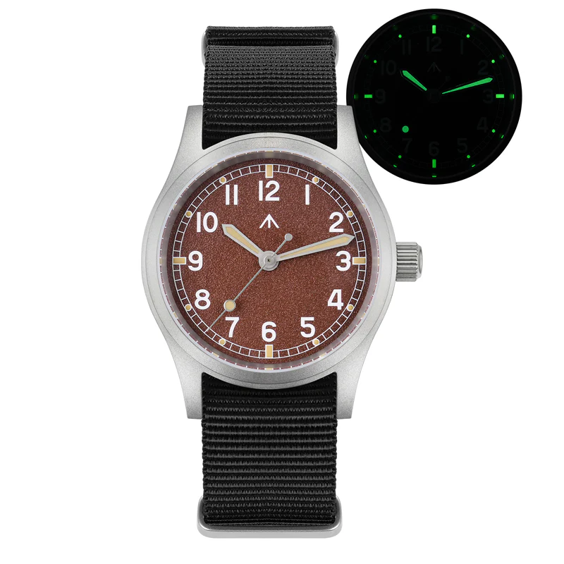 Militado 38mm Stainless Steel Military Watch Ml12 - Image 4