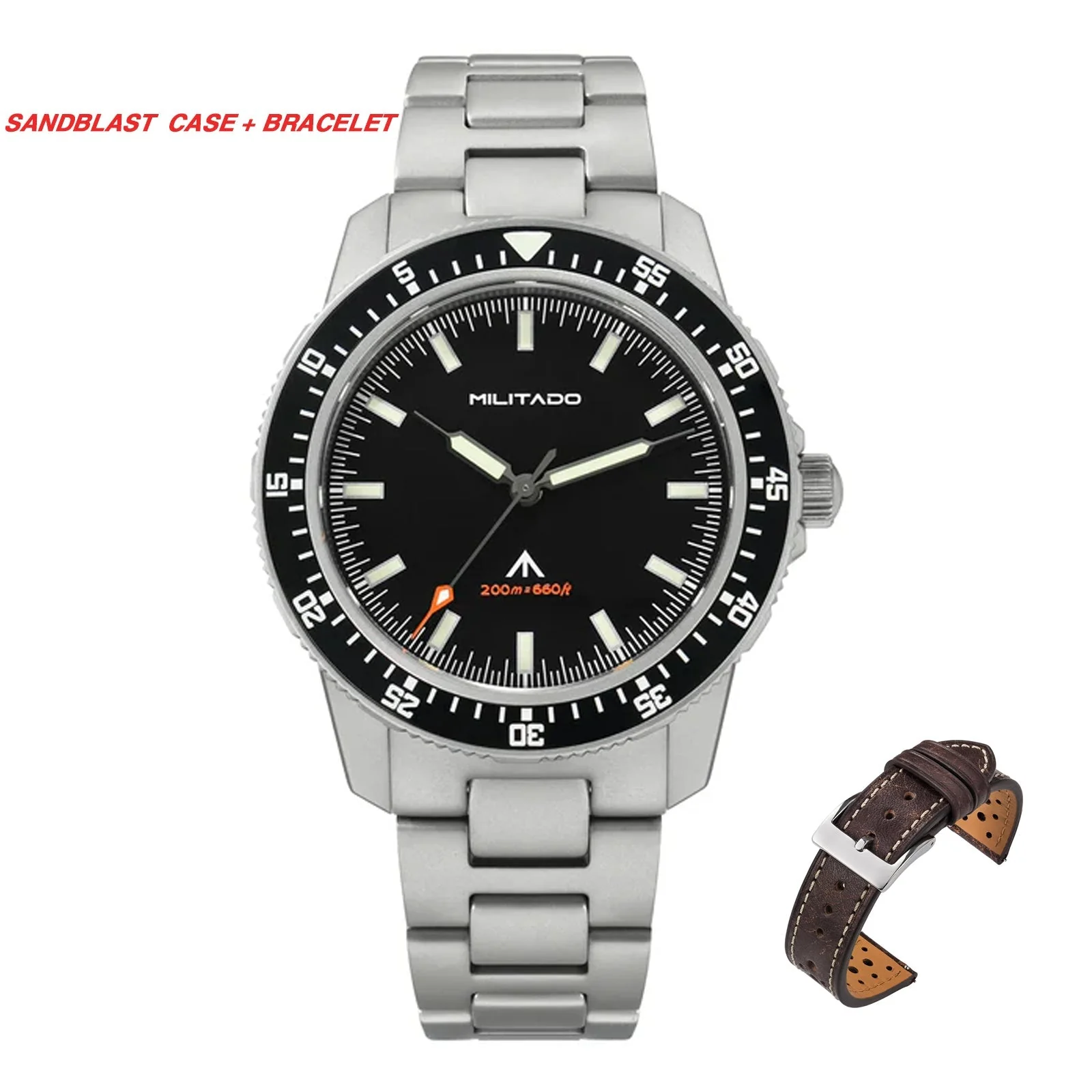 Militado 39.5mm Men Watch VH31 Sweeping Movt ML25 - Image 60