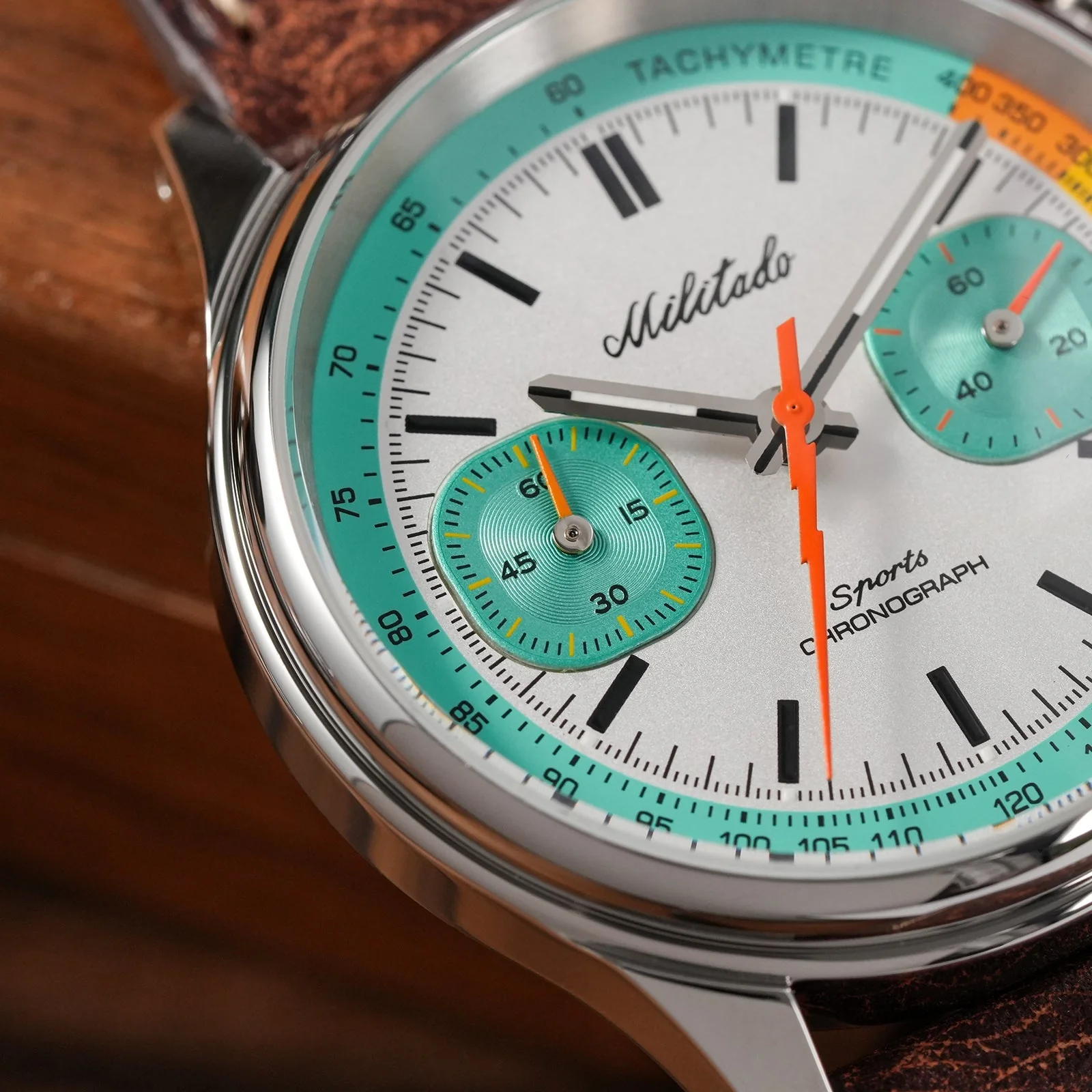 Militado Miyota 6S21 Chronograph Watch 40mm Men Watch ML23 - Image 11