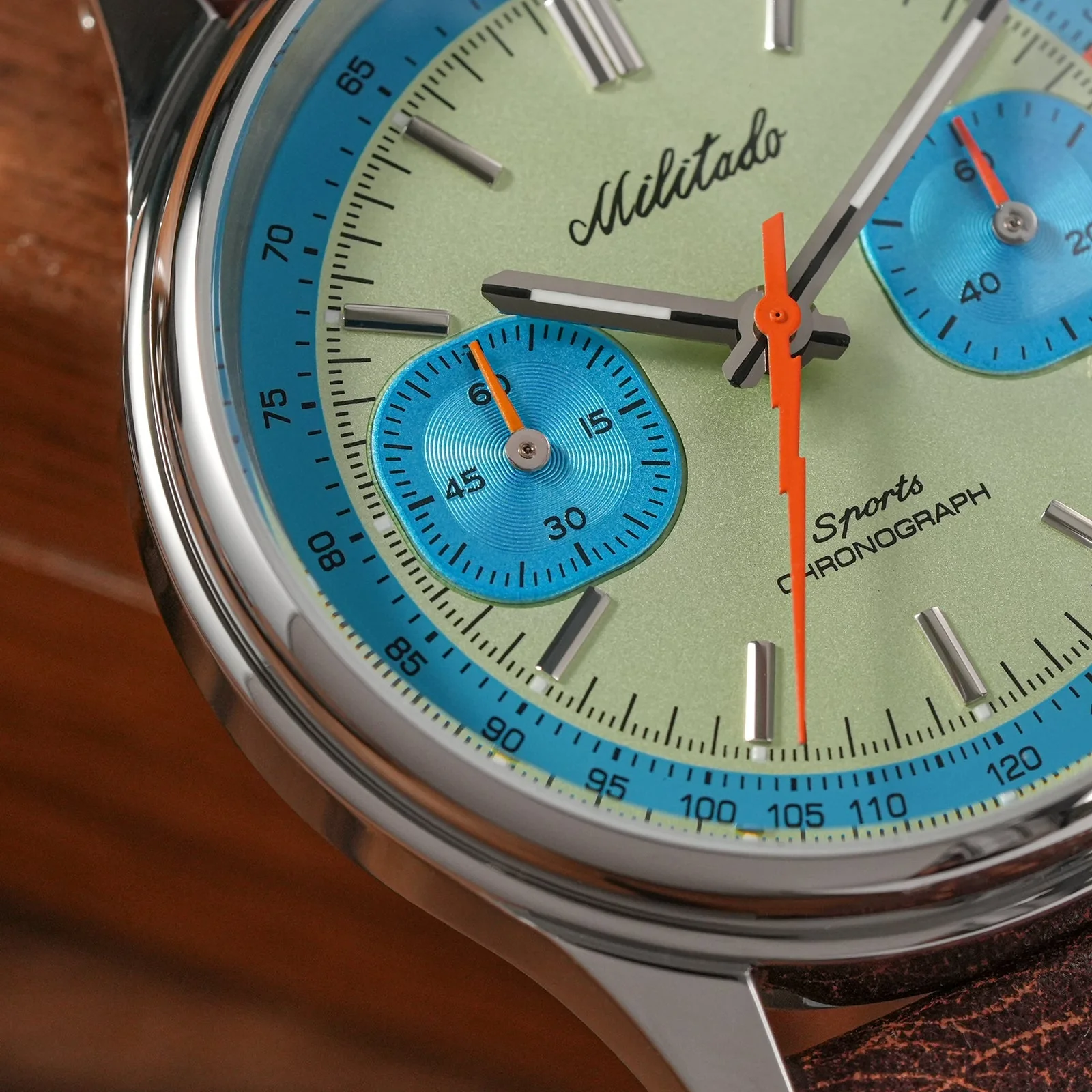 Militado Miyota 6S21 Chronograph Watch 40mm Men Watch ML23 - Image 26
