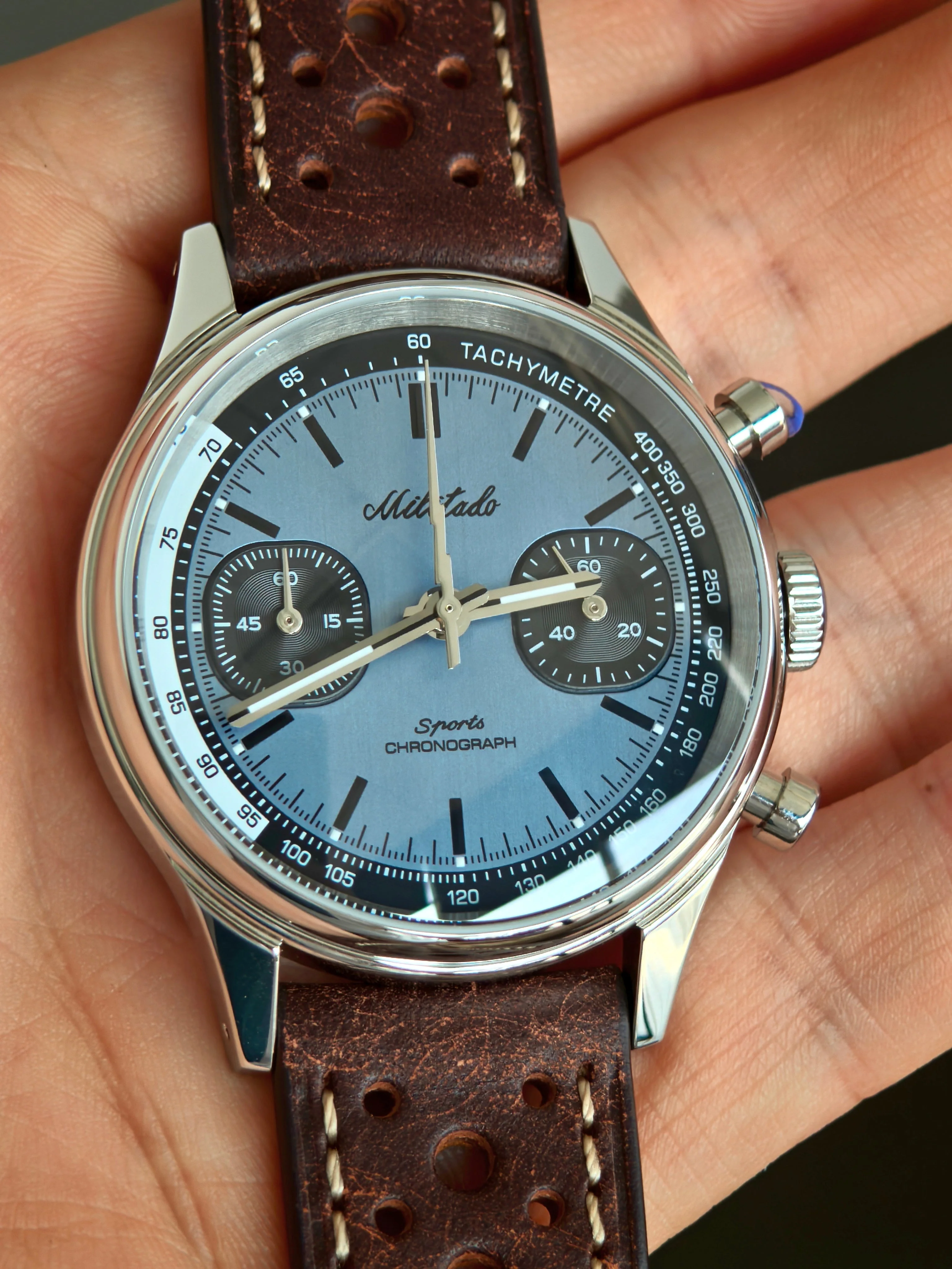 Militado Miyota 6S21 Chronograph Watch 40mm Men Watch ML23 - Image 58