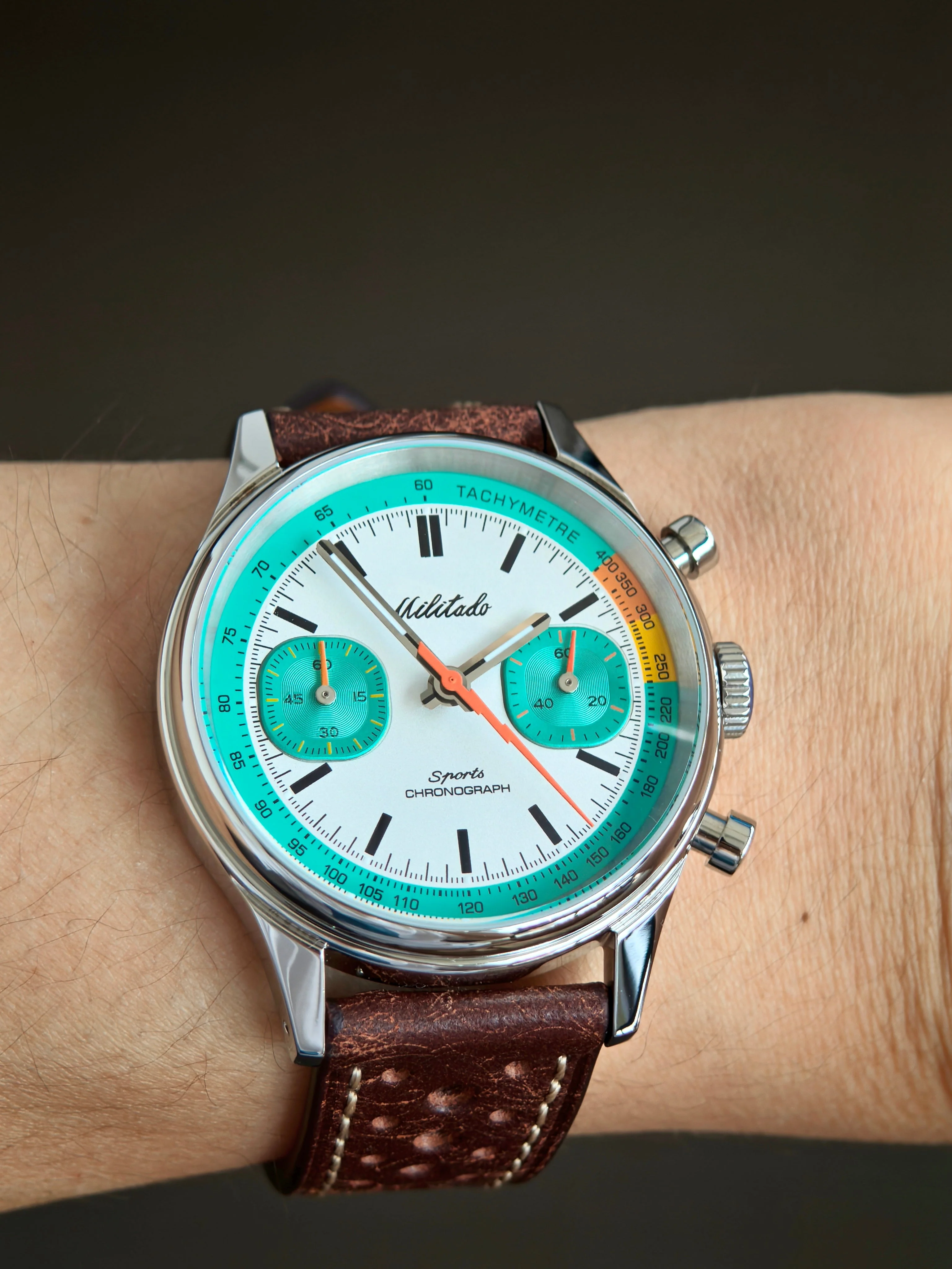 Militado Miyota 6S21 Chronograph Watch 40mm Men Watch ML23 - Image 59